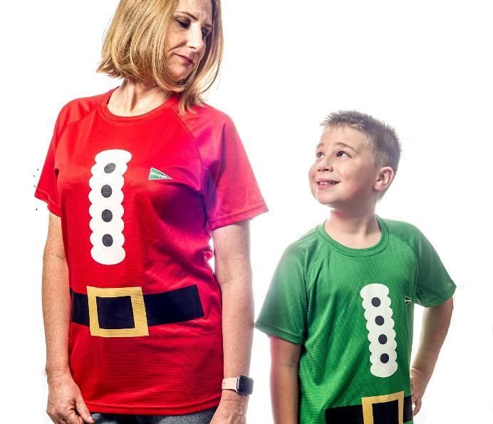 camiseta virtual papa noel