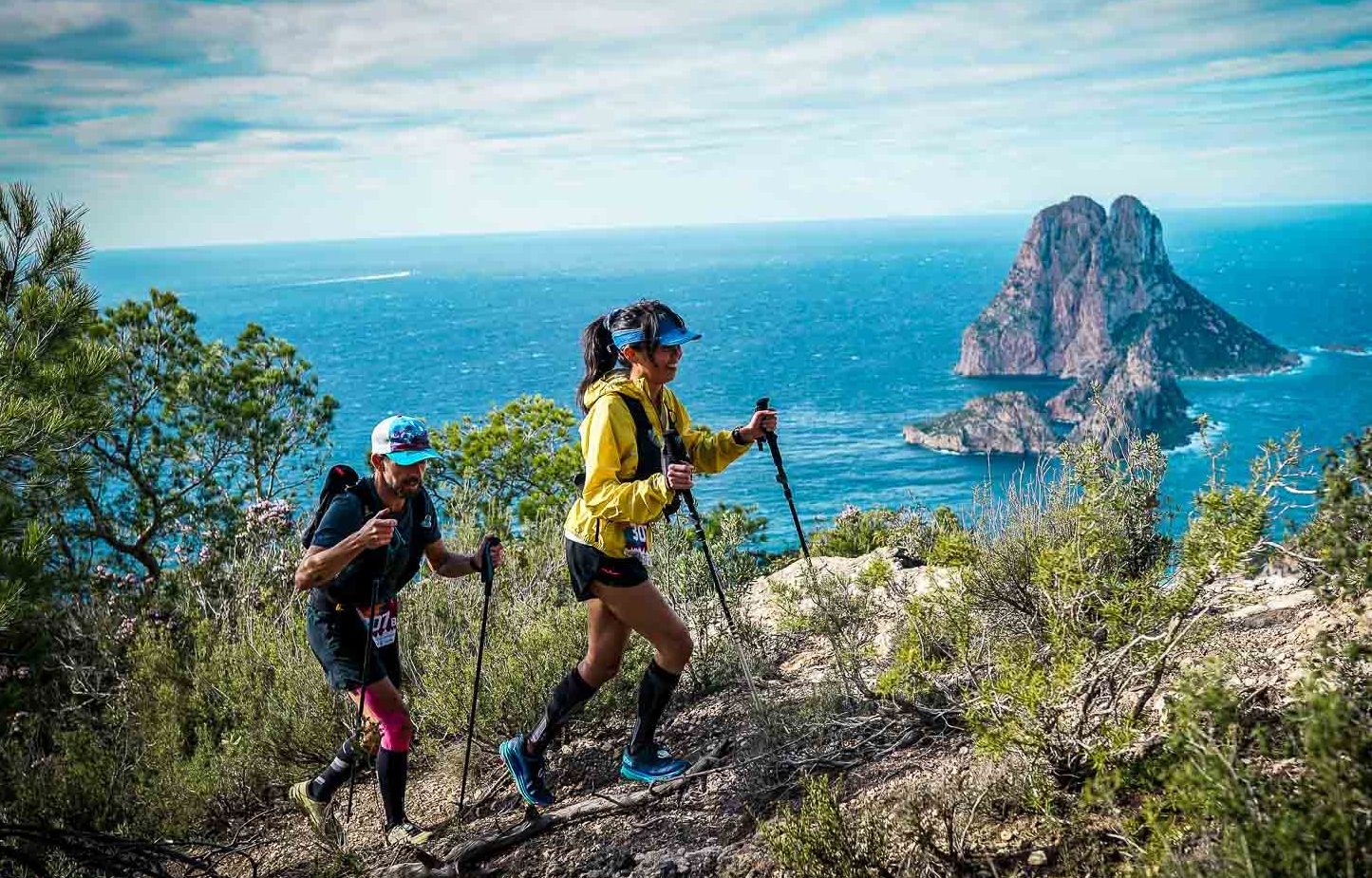 Te quedas loco con los paisajes de los 3 Días Trail Ibiza. | Christian Urrea