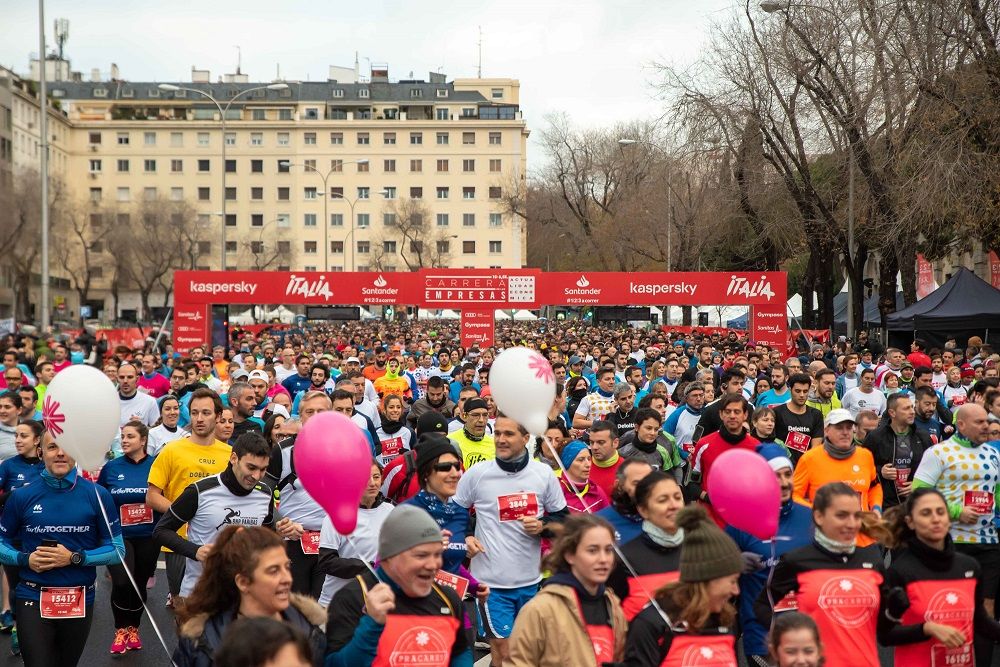 La Carrera de las Empresas by Santander es una de las más participativas de Madrid. | Last Lap