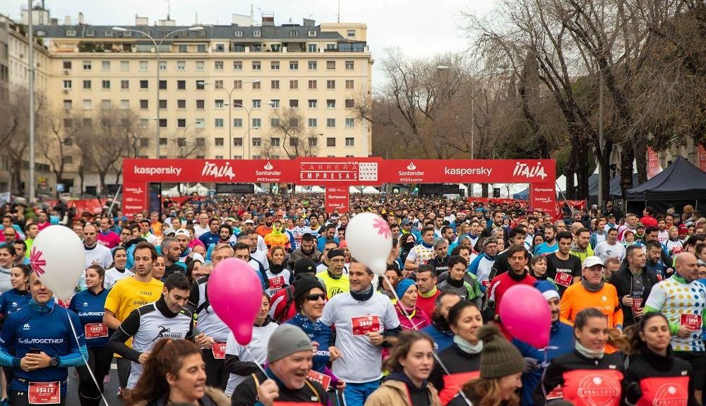 La Carrera de las Empresas by Santander es una de las más participativas de Madrid. | Last Lap