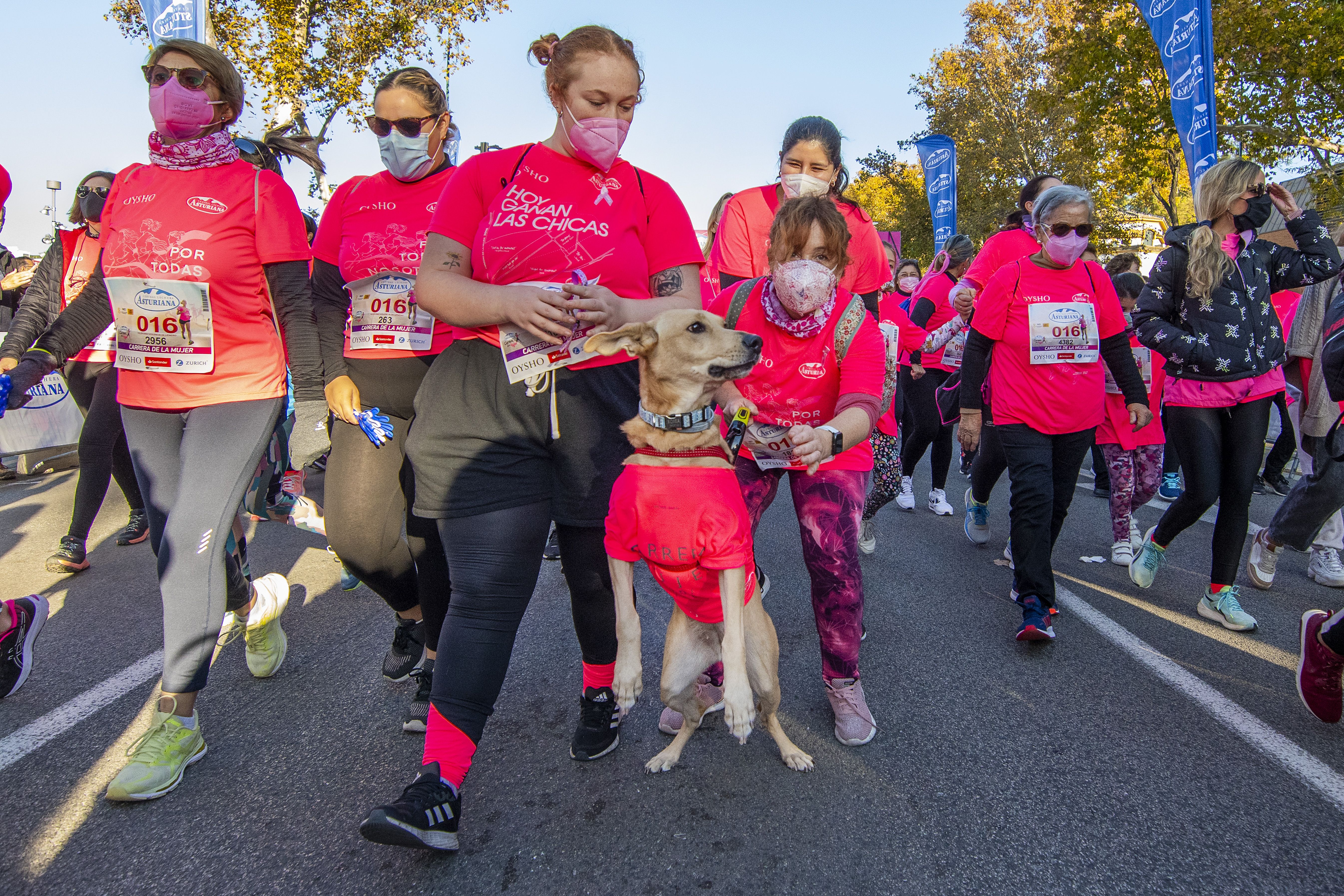 Las mejores fotos de la Carrera de la Mujer Central Lechera Asturiana Sevilla 2021 (SALIDA / GALERÍA 1)