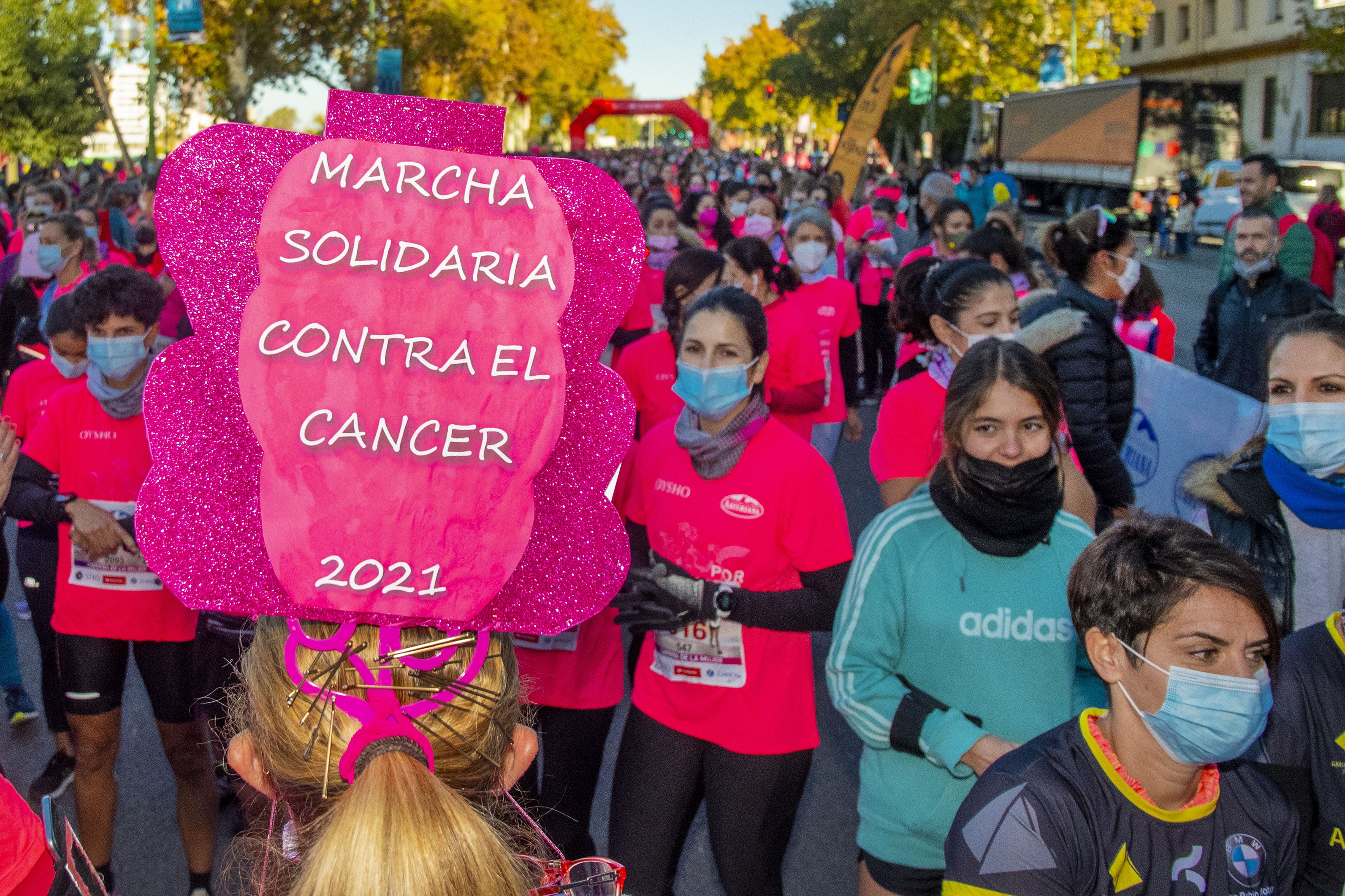 Las mejores fotos de la Carrera de la Mujer Central Lechera Asturiana Sevilla 2021 (SALIDA / GALERÍA 1)