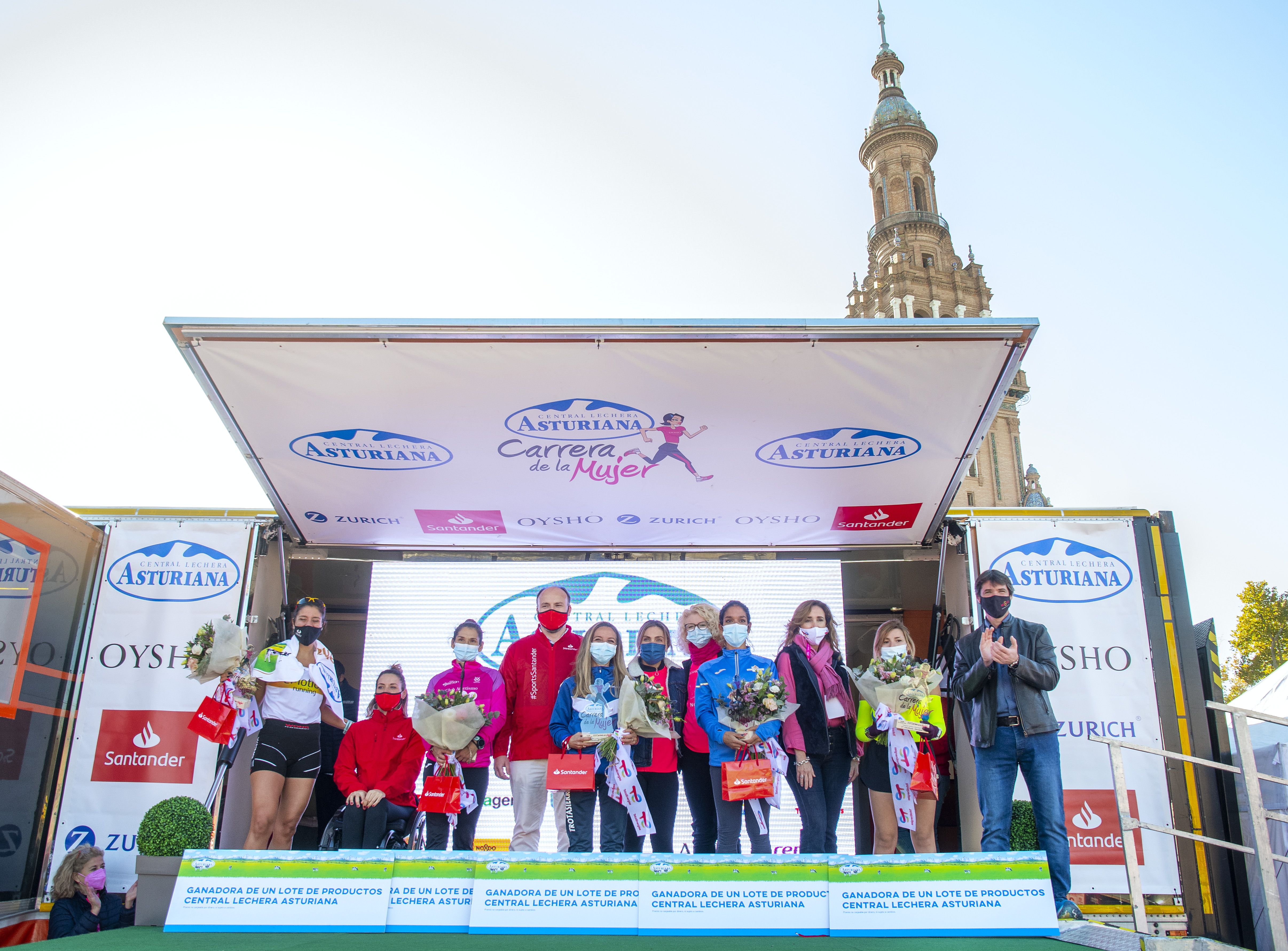 Las mejores fotos de la Carrera de la Mujer Central Lechera Asturiana Sevilla 2021 (CEREMONIAS DE PREMIACIÓN / GALERÍA 1)