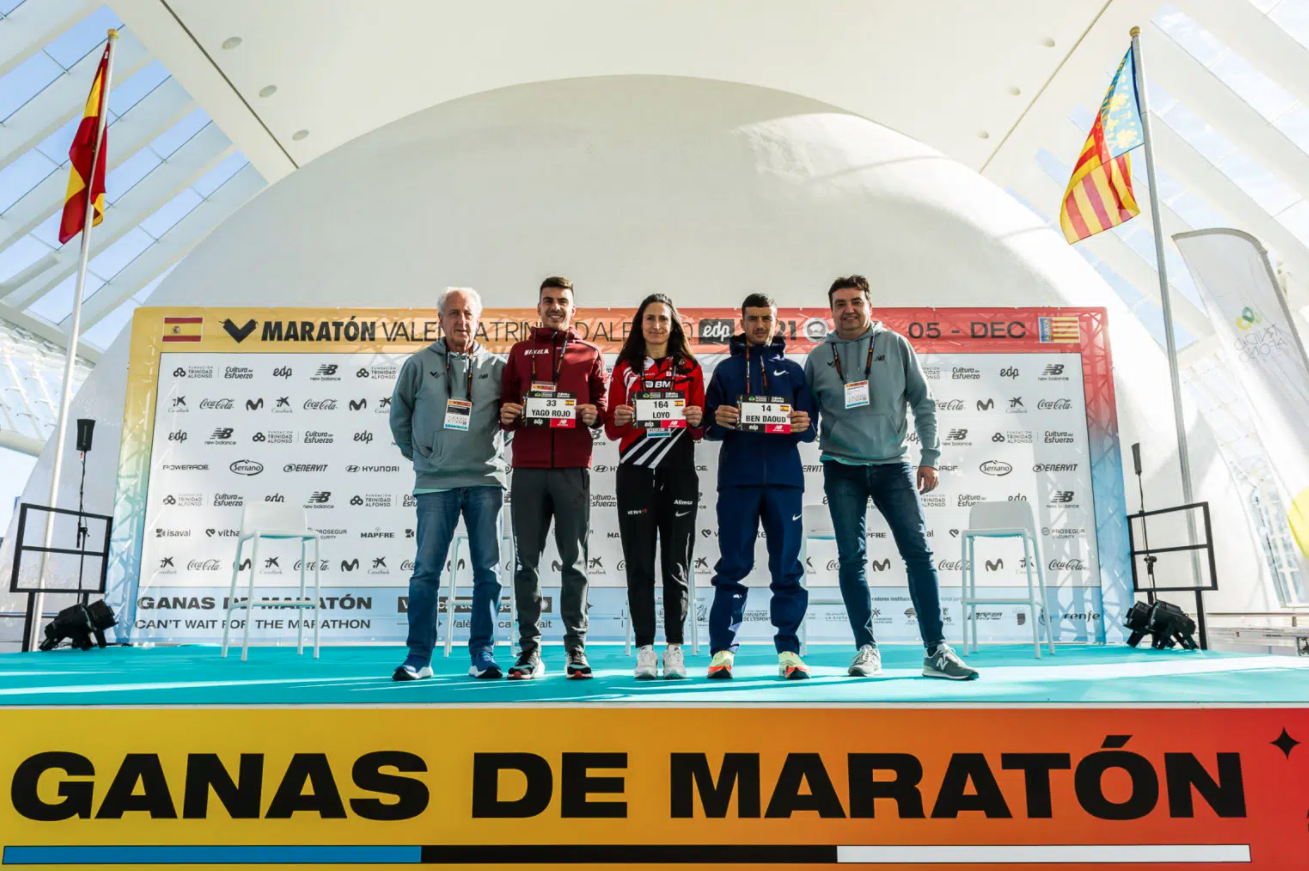 Paco Borao, Yago Rojo, Elena Loyo, Hamid Ben y José Antonio Redolat