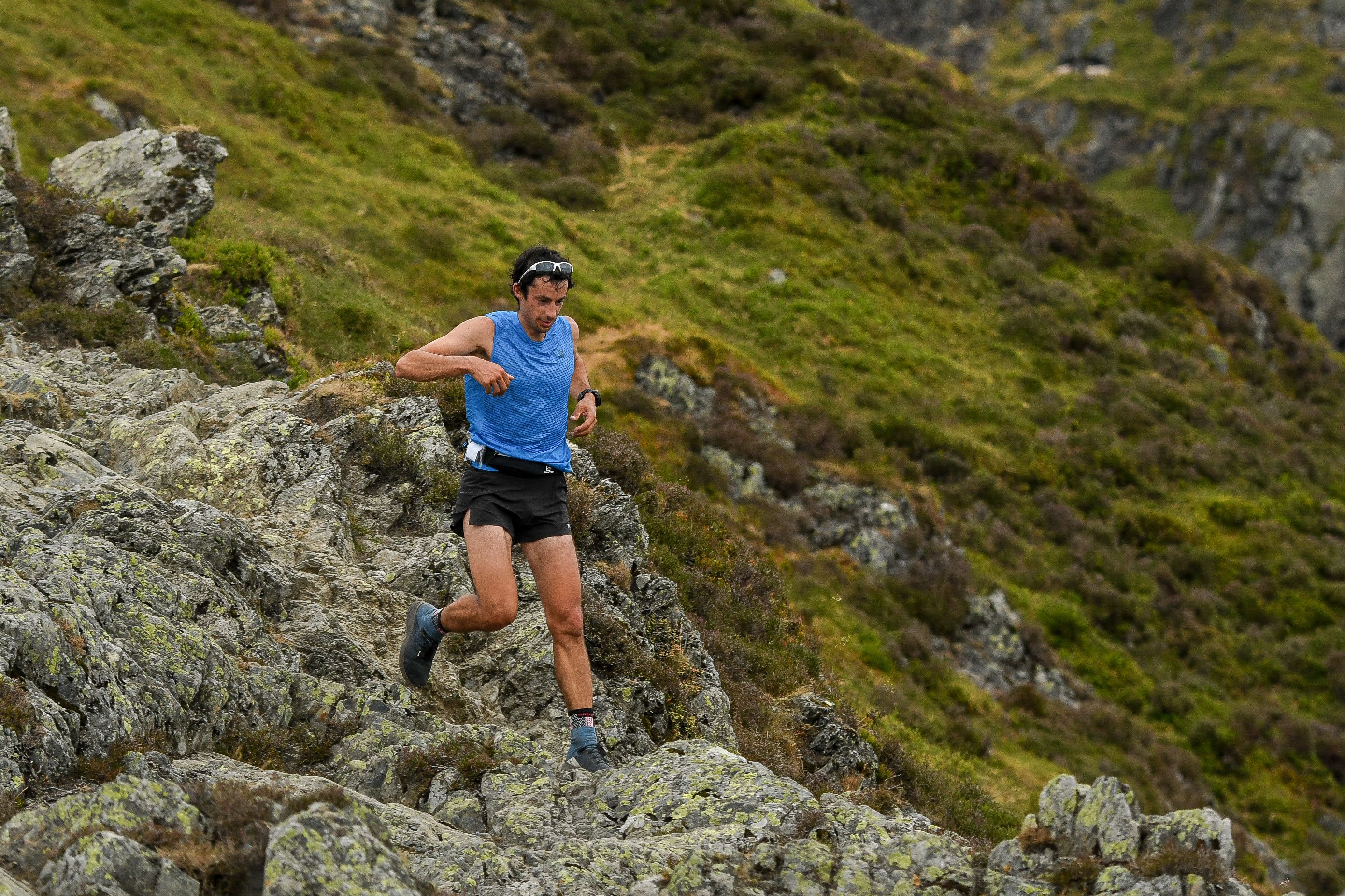 Kilian Jornet realizanod la ruta Bob Graham en 2018. MICK KENYON. Kilian Jornet realizanod la ruta Bob Graham en 2018. MICK KENYON.