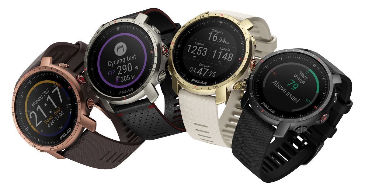 Así es la gama de productos Polar Grit X Pro.