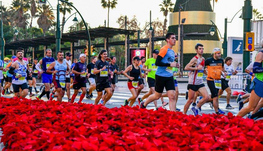 Una imagen de la última edición disputada del Zurich Maratón de Málaga.