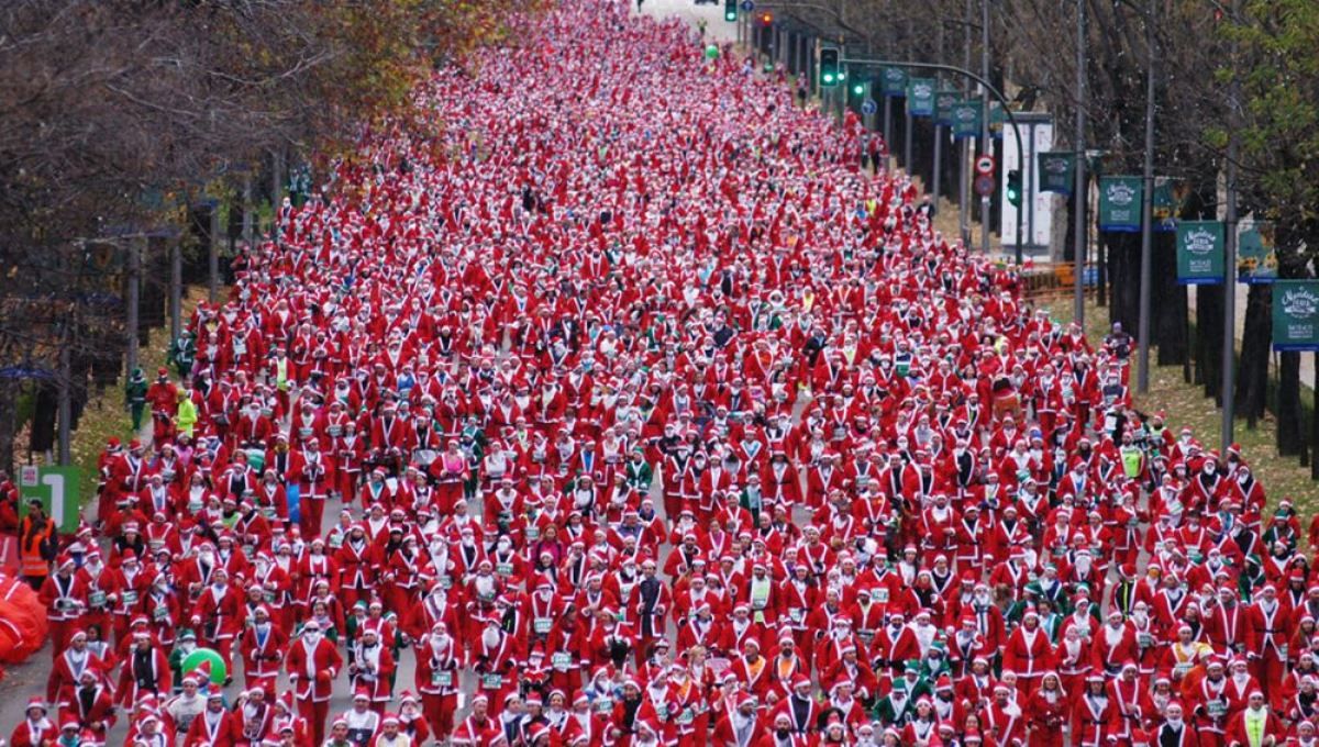 Última para la Papa Noel de Madrid!