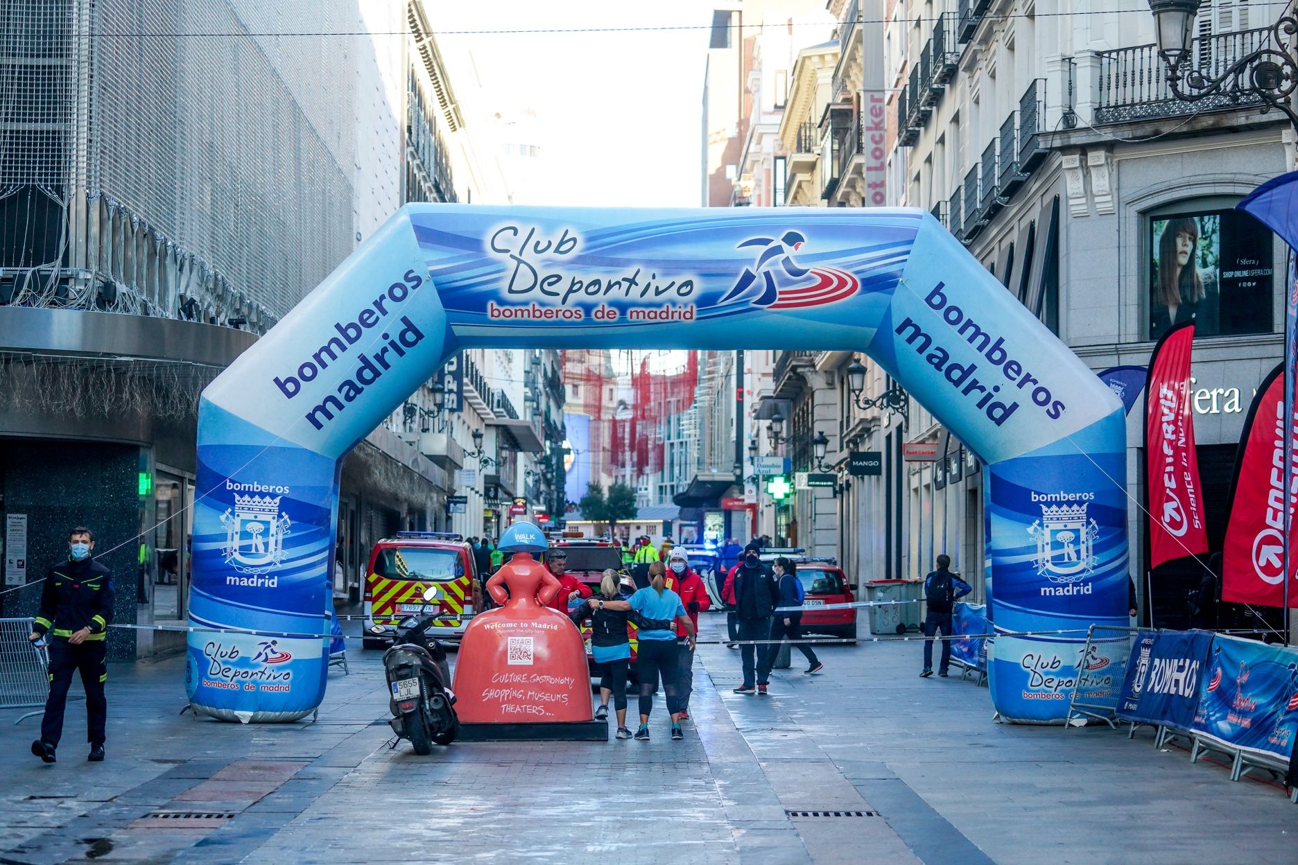 Las mejores fotos de la Carrera Bomberos de Madrid 2021 (GALERÍA 1)