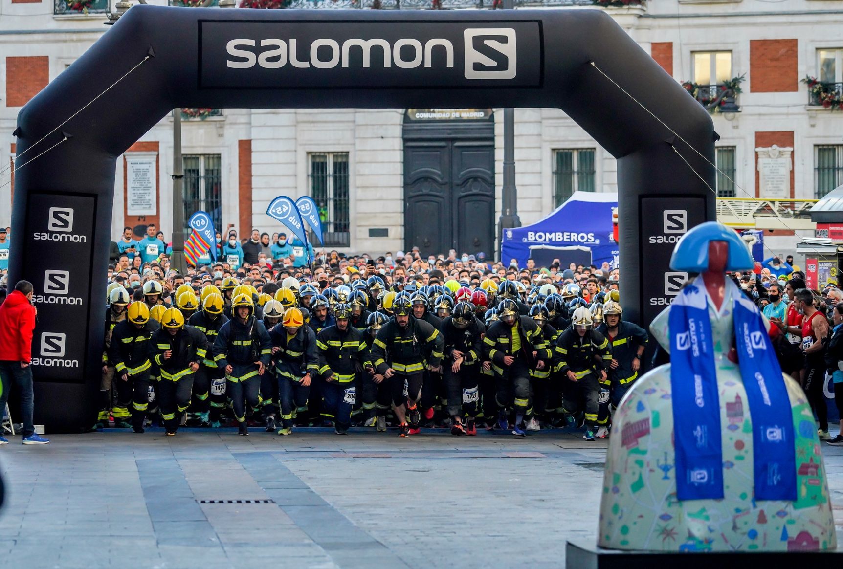 Las mejores fotos de la Carrera Bomberos de Madrid 2021 (GALERÍA 1)