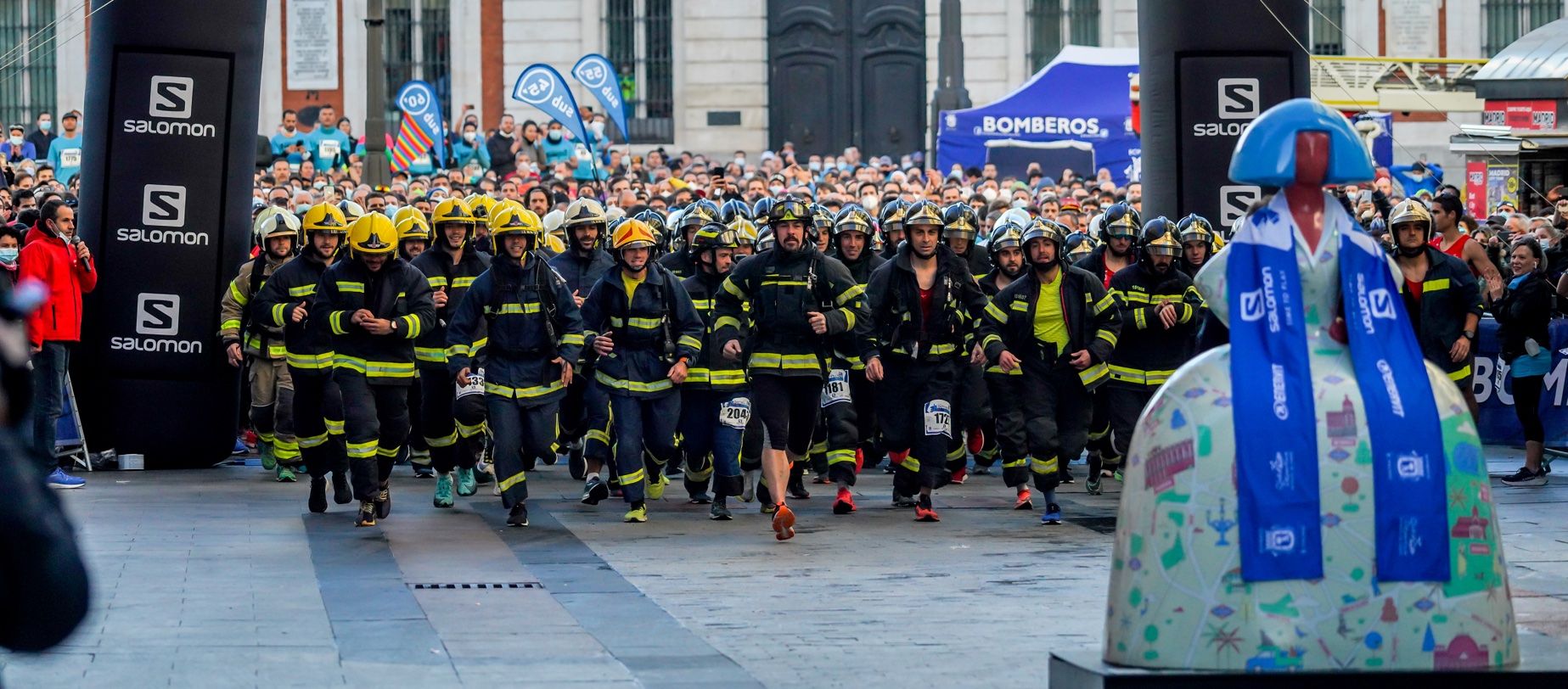 Las mejores fotos de la Carrera Bomberos de Madrid 2021 (GALERÍA 1)