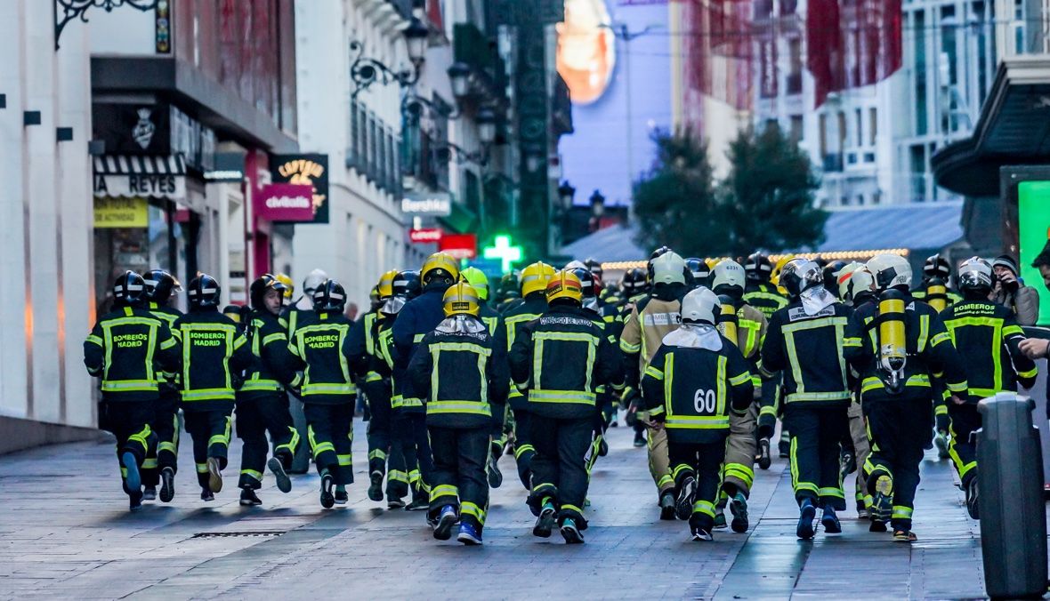 Las mejores fotos de la Carrera Bomberos de Madrid 2021 (GALERÍA 1)