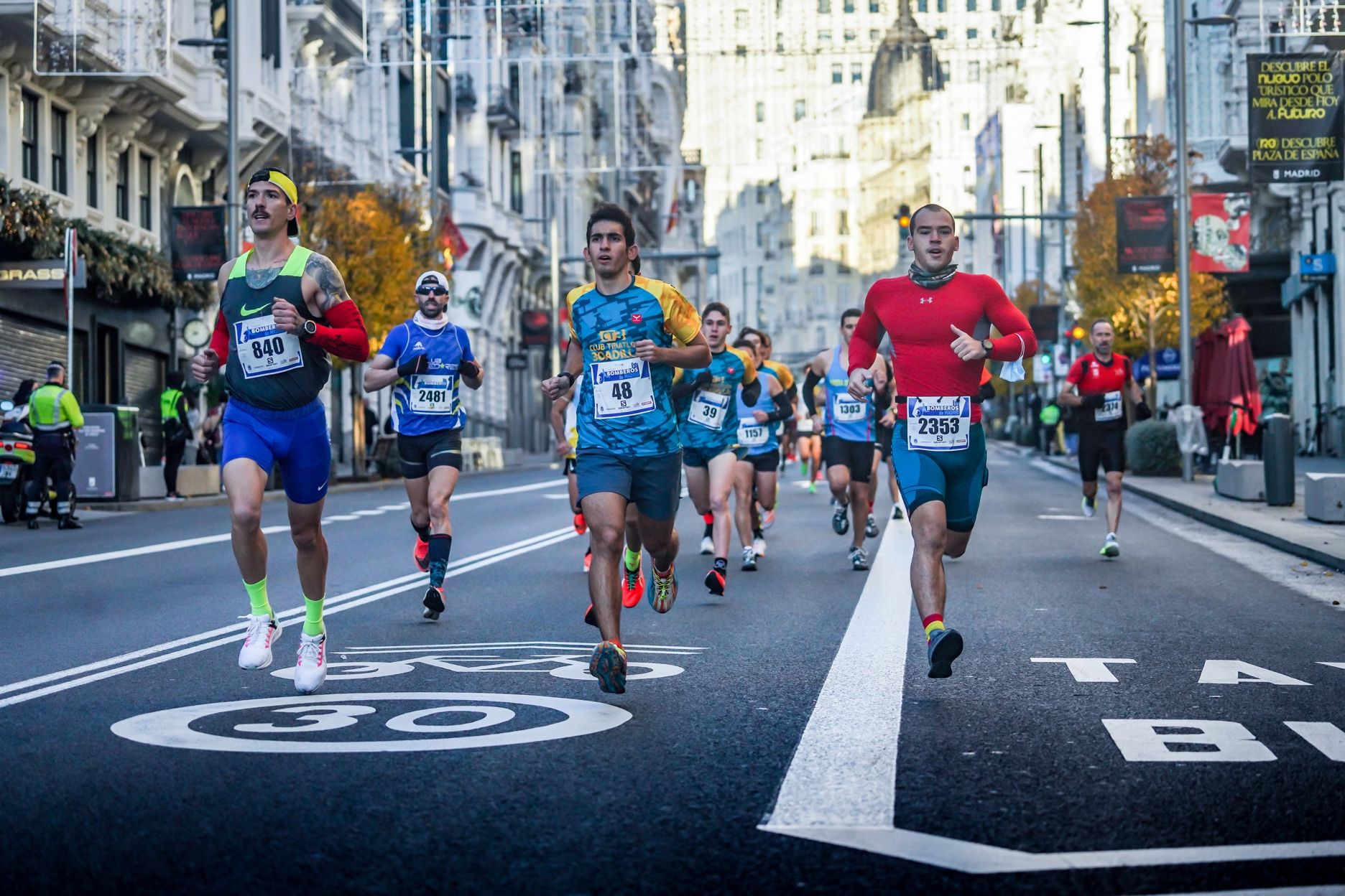 Las mejores fotos de la Carrera Bomberos de Madrid 2021 (GALERÍA 1)