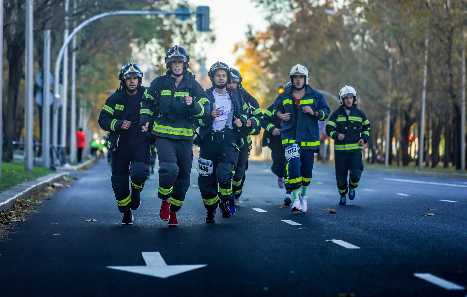 Las mejores fotos de la Carrera Bomberos de Madrid 2021 (GALERÍA 1)
