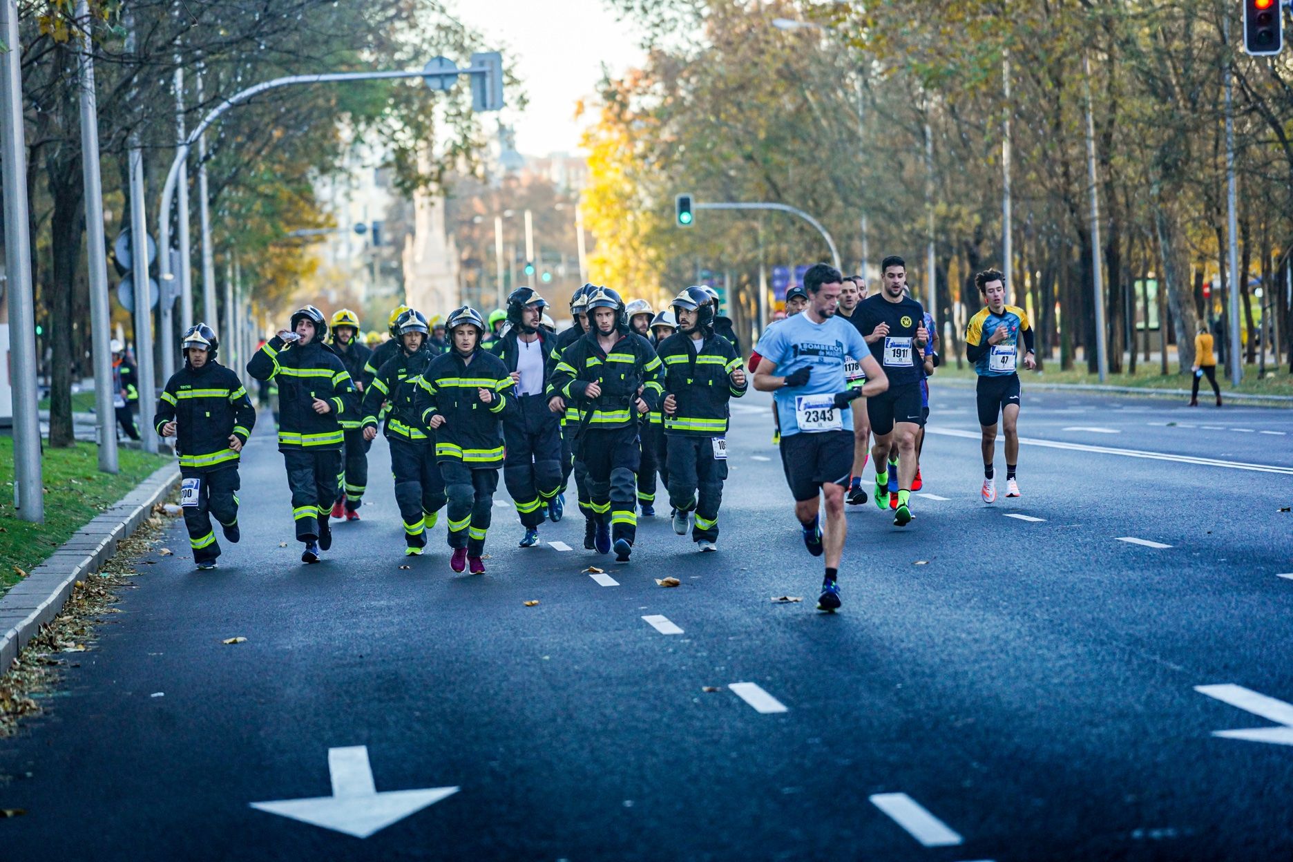 Las mejores fotos de la Carrera Bomberos de Madrid 2021 (GALERÍA 2)