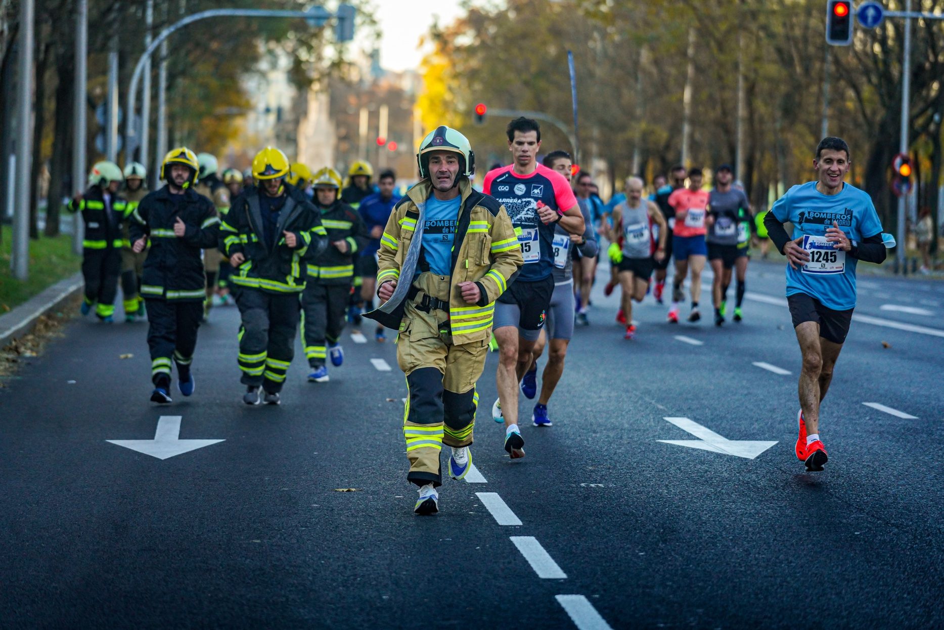 Las mejores fotos de la Carrera Bomberos de Madrid 2021 (GALERÍA 2)