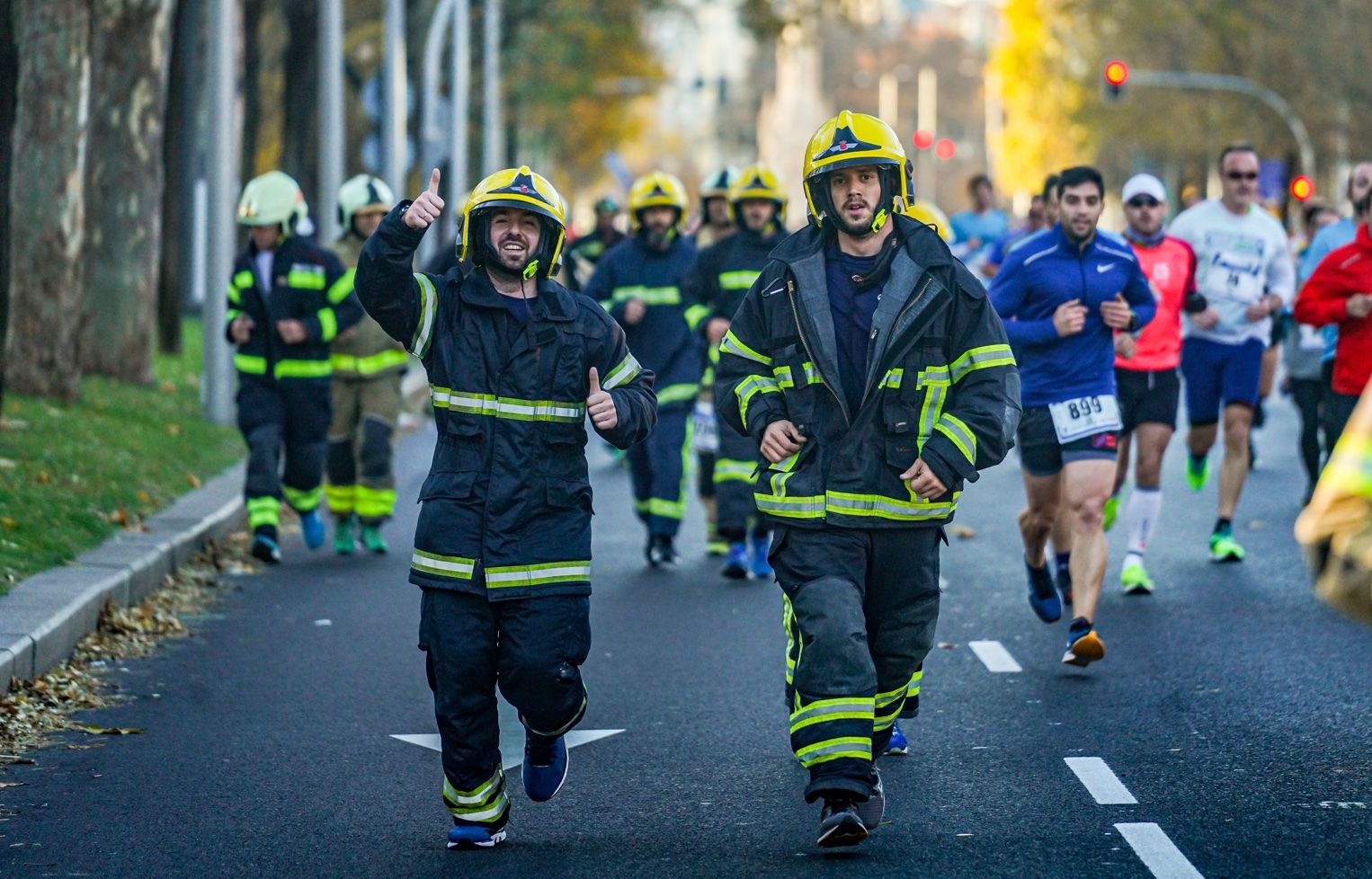 Las mejores fotos de la Carrera Bomberos de Madrid 2021 (GALERÍA 2)