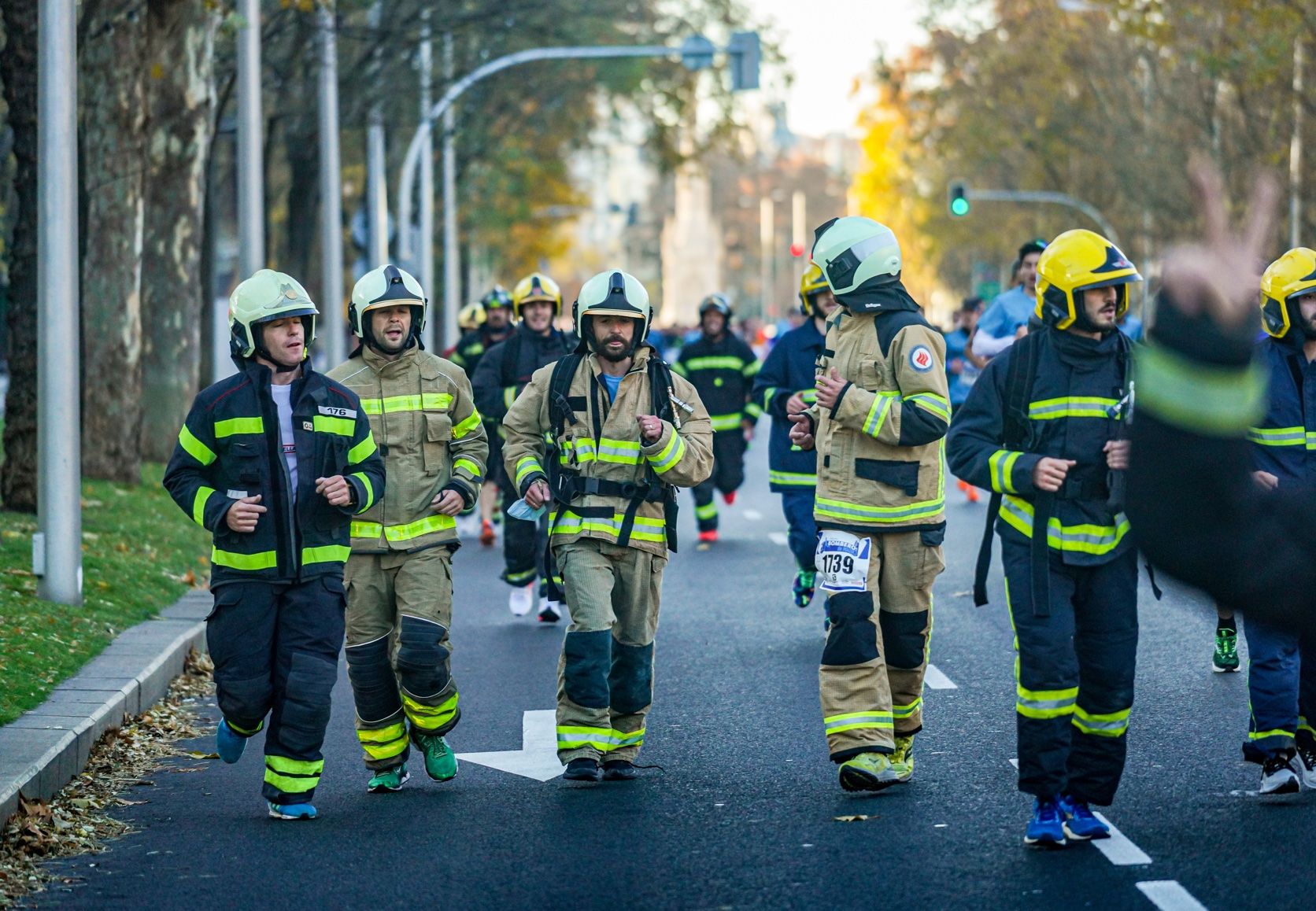 Las mejores fotos de la Carrera Bomberos de Madrid 2021 (GALERÍA 2)