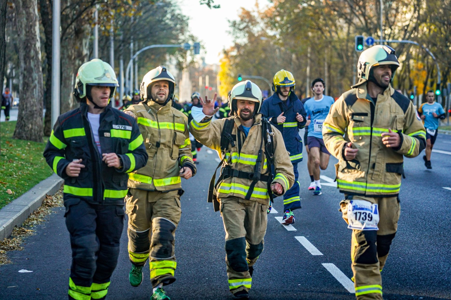 Las mejores fotos de la Carrera Bomberos de Madrid 2021 (GALERÍA 2)