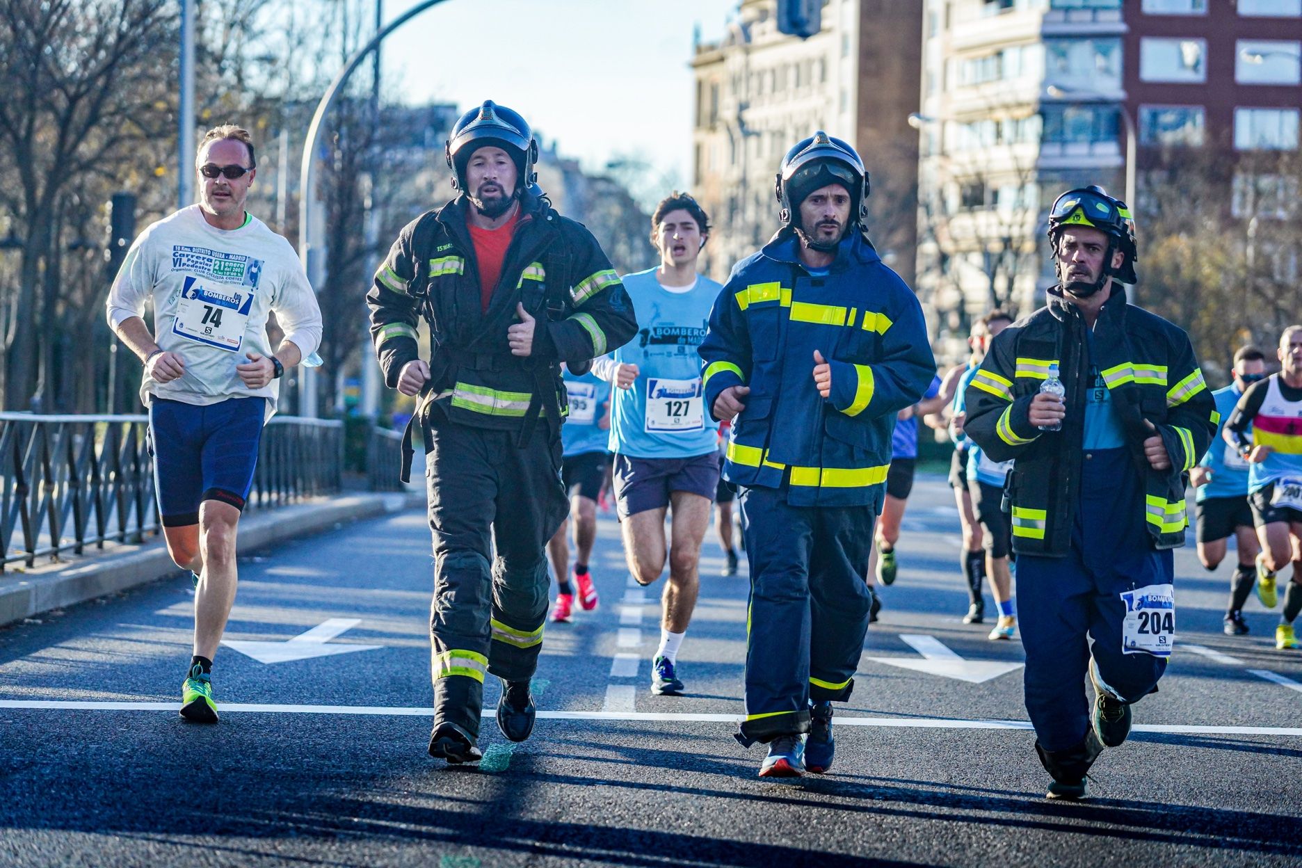 Las mejores fotos de la Carrera Bomberos de Madrid 2021 (GALERÍA 3)