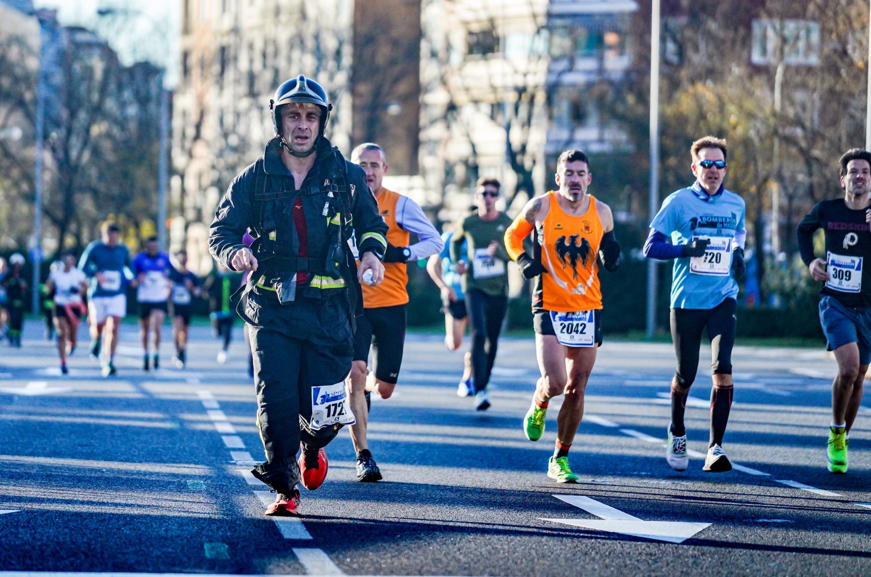 Las mejores fotos de la Carrera Bomberos de Madrid 2021 (GALERÍA 3)