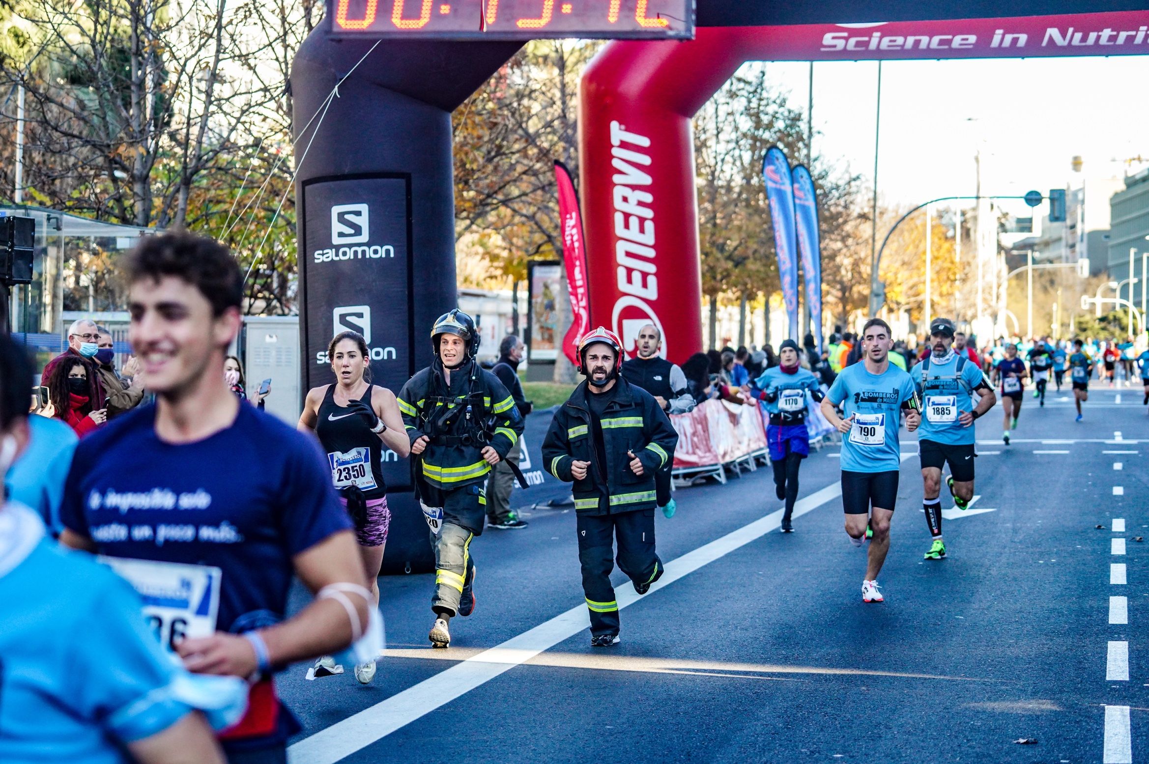 Las mejores fotos de la Carrera Bomberos de Madrid 2021 (GALERÍA 8)