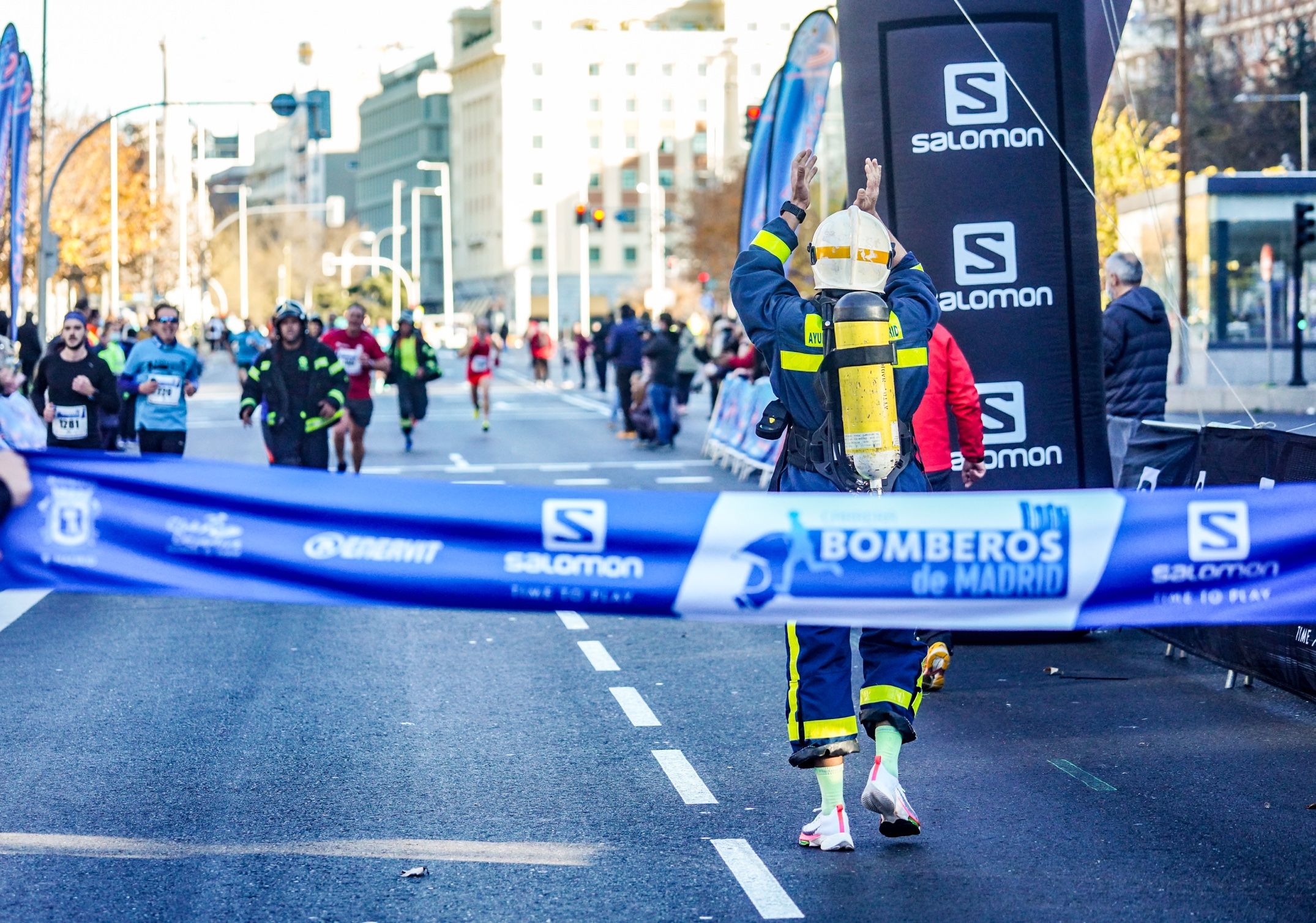 Las mejores fotos de la Carrera Bomberos de Madrid 2021 (GALERÍA 8)