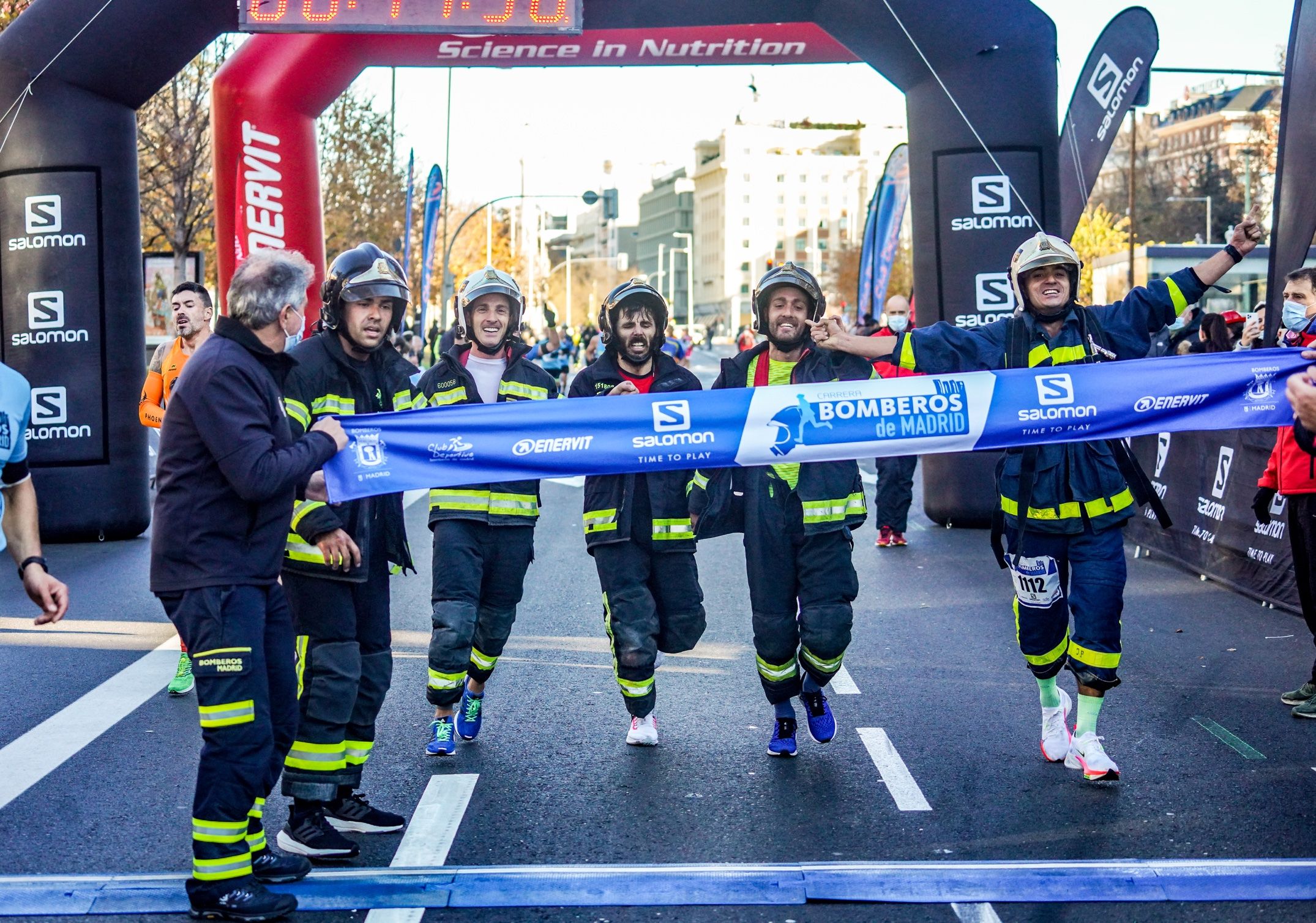 Las mejores fotos de la Carrera Bomberos de Madrid 2021 (GALERÍA 8)