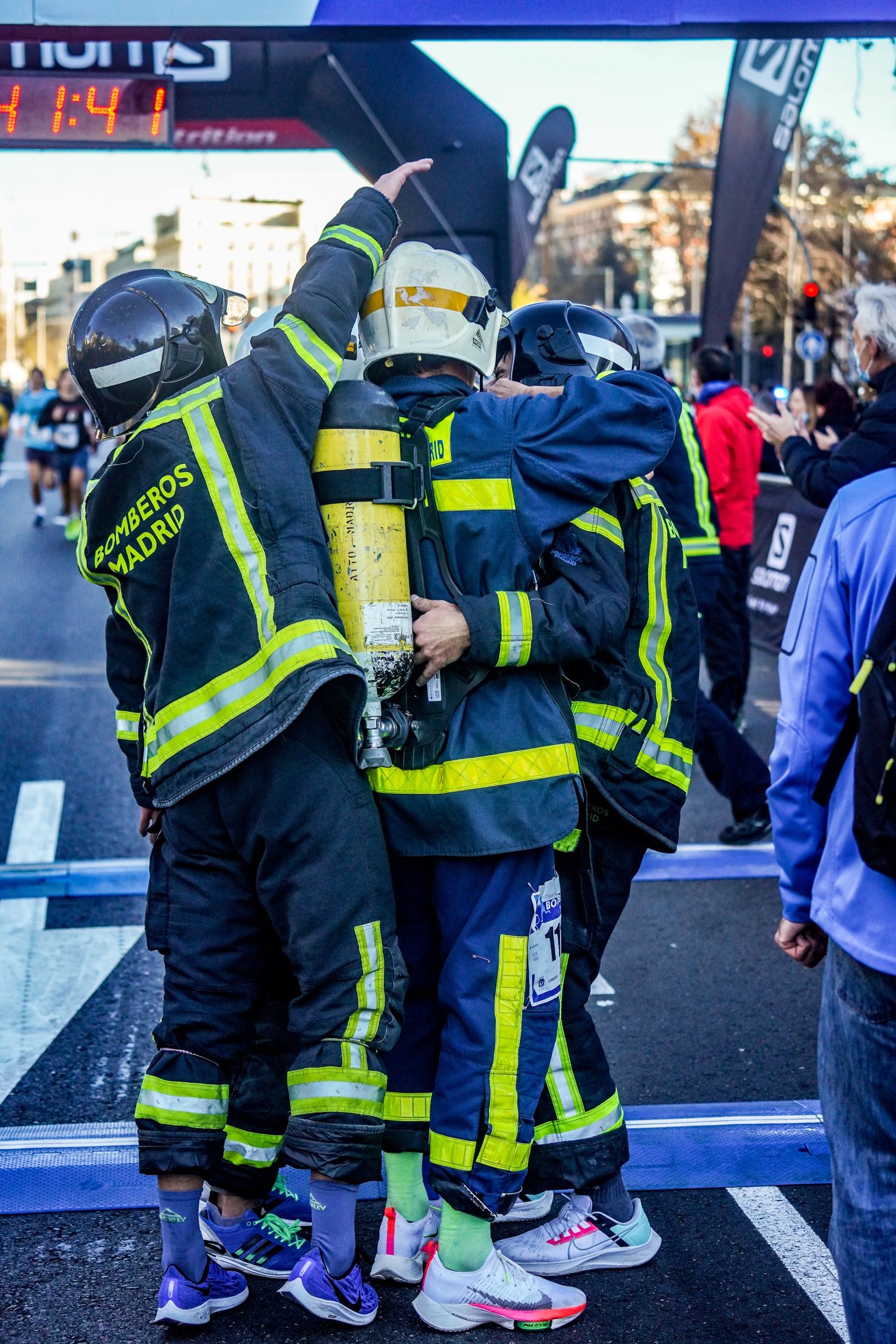 Las mejores fotos de la Carrera Bomberos de Madrid 2021 (GALERÍA 8)