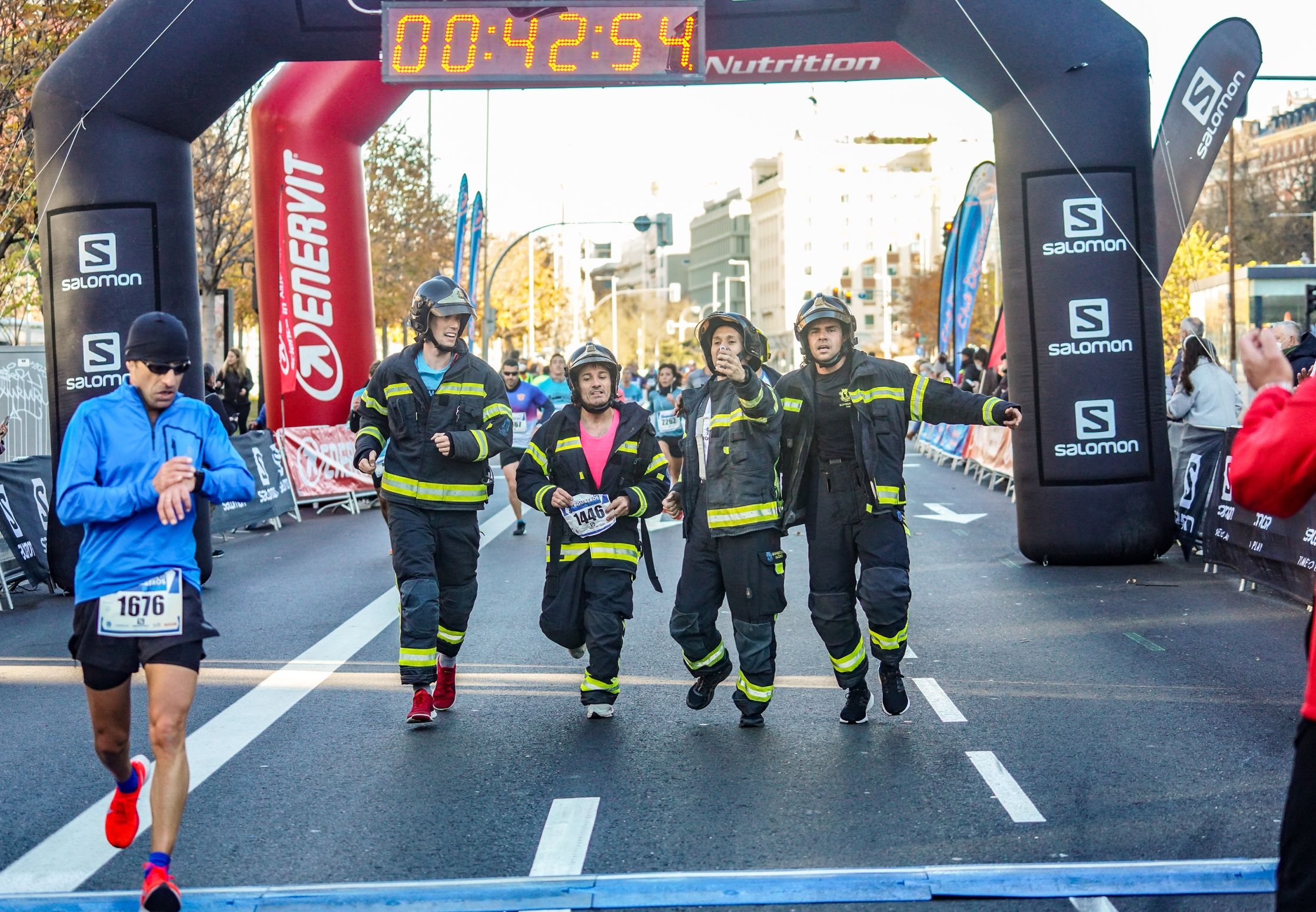 Las mejores fotos de la Carrera Bomberos de Madrid 2021 (GALERÍA 8)