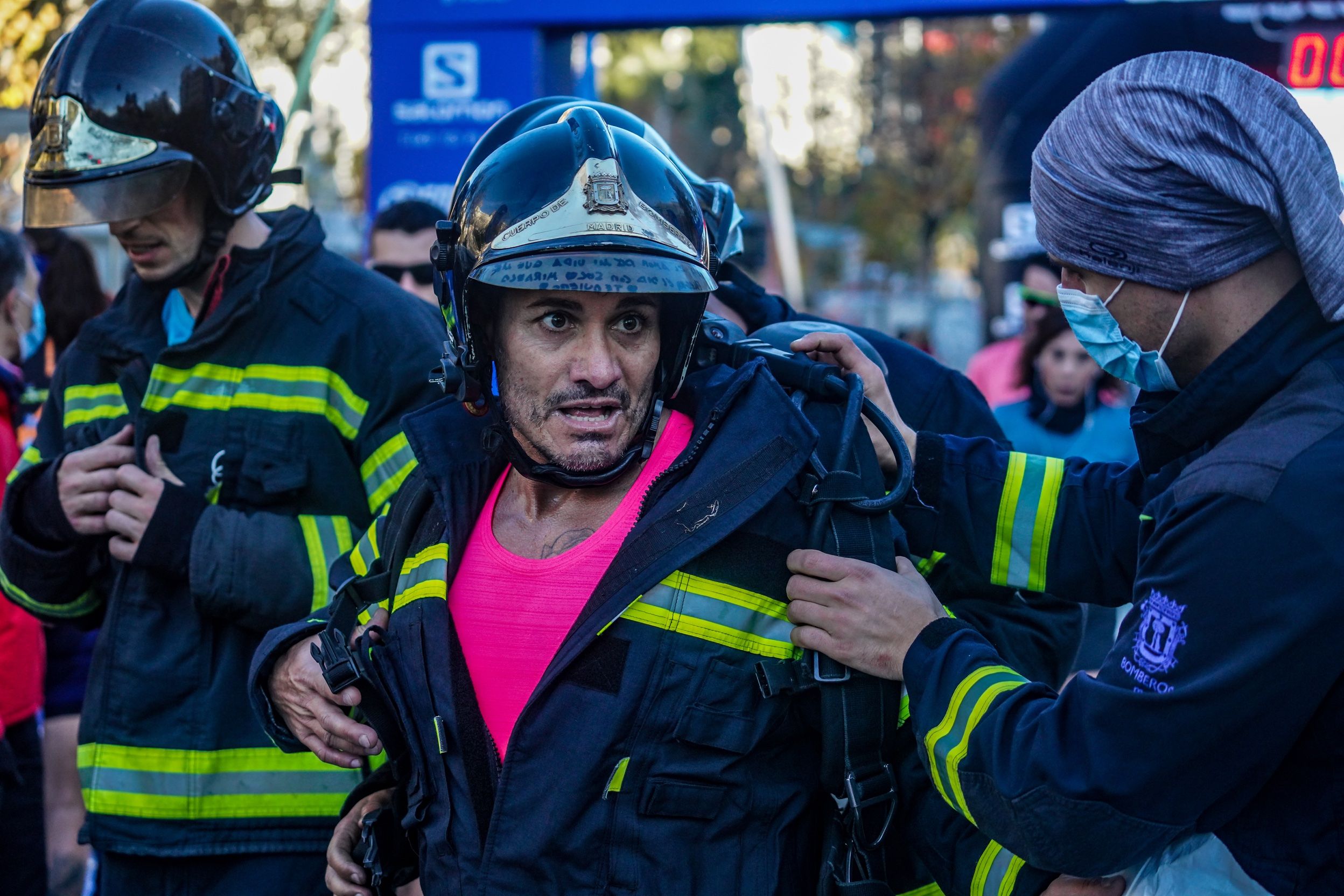 Las mejores fotos de la Carrera Bomberos de Madrid 2021 (GALERÍA 8)