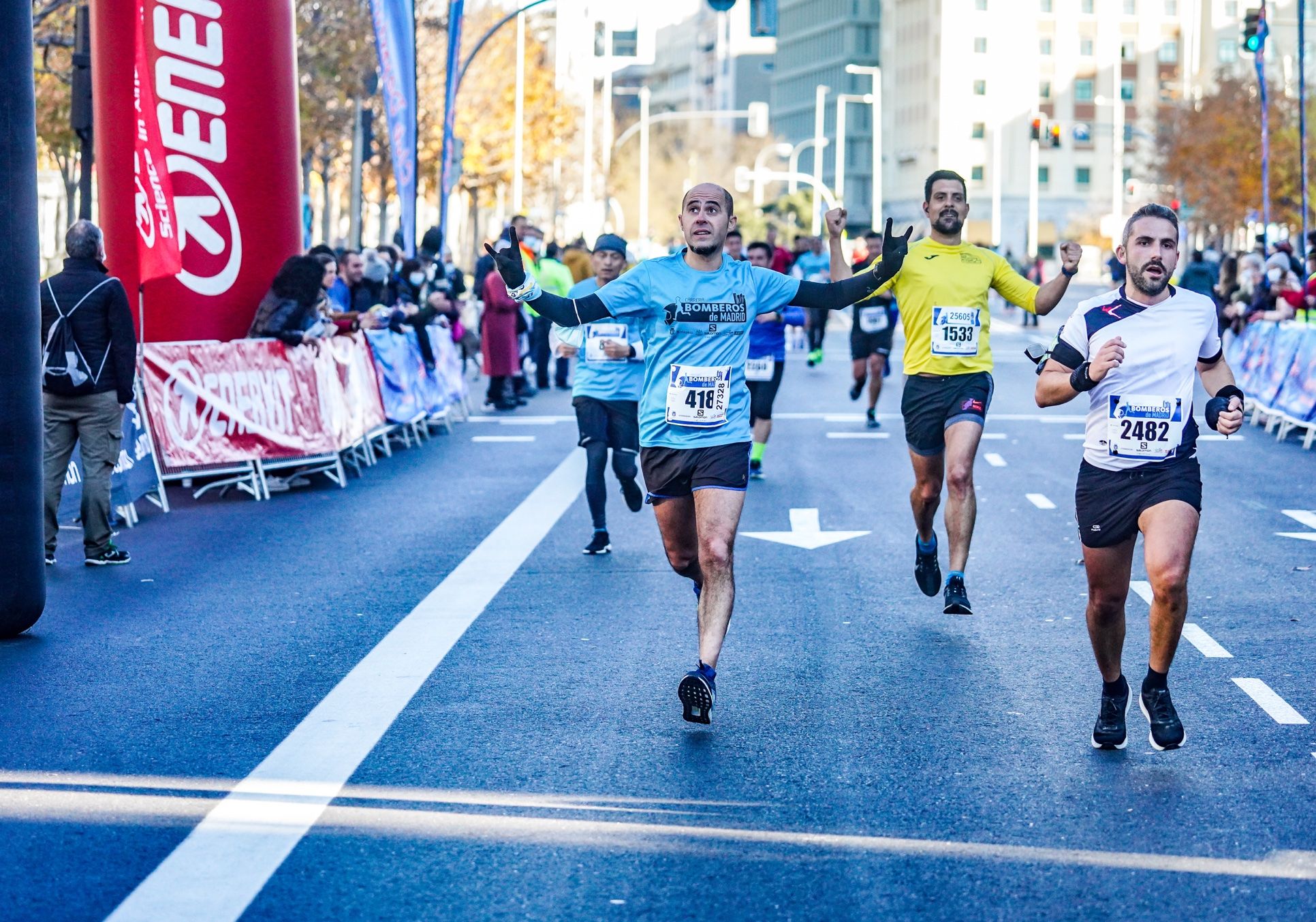 Las mejores fotos de la Carrera Bomberos de Madrid 2021 (GALERÍA 8)
