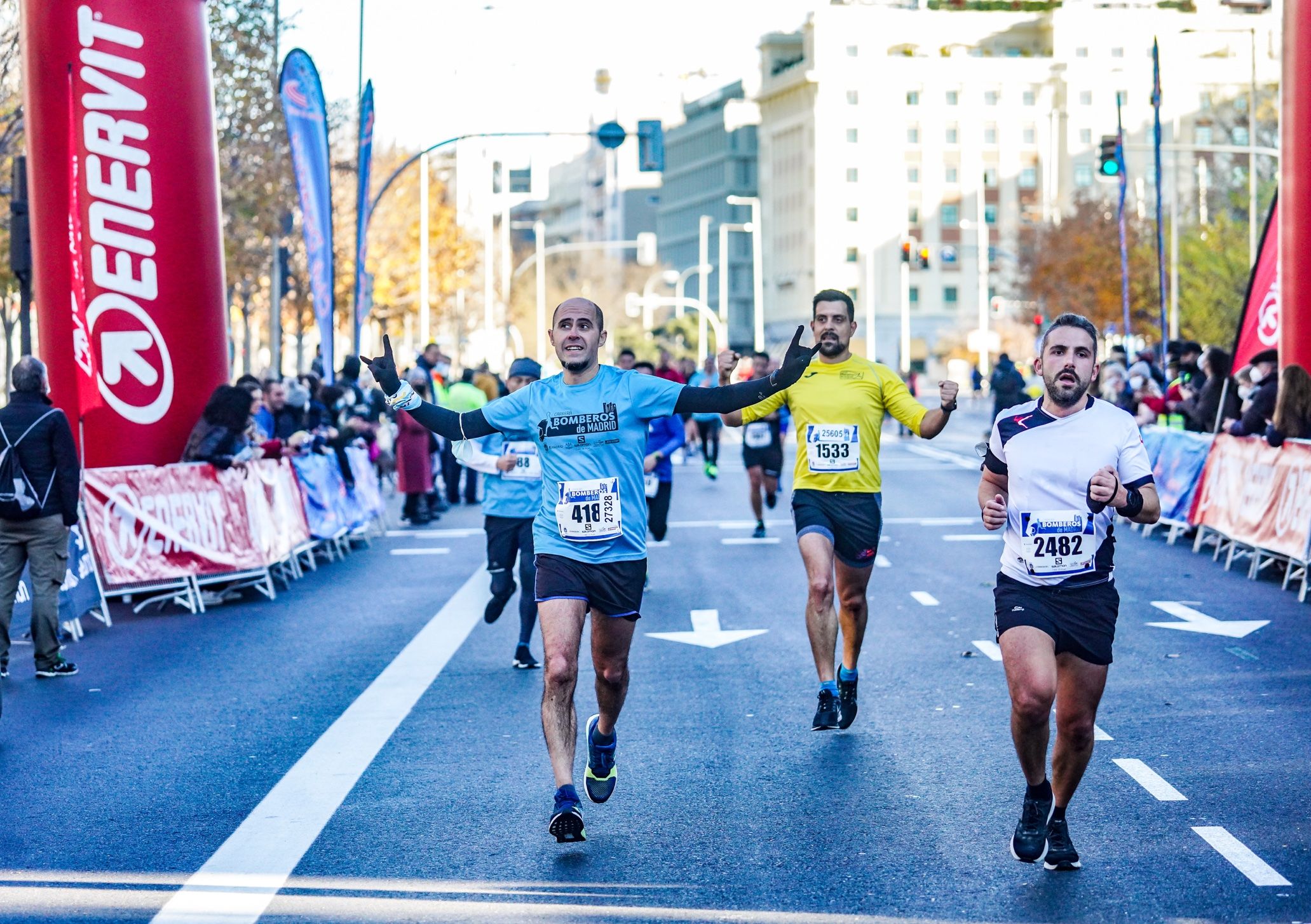 Las mejores fotos de la Carrera Bomberos de Madrid 2021 (GALERÍA 8)