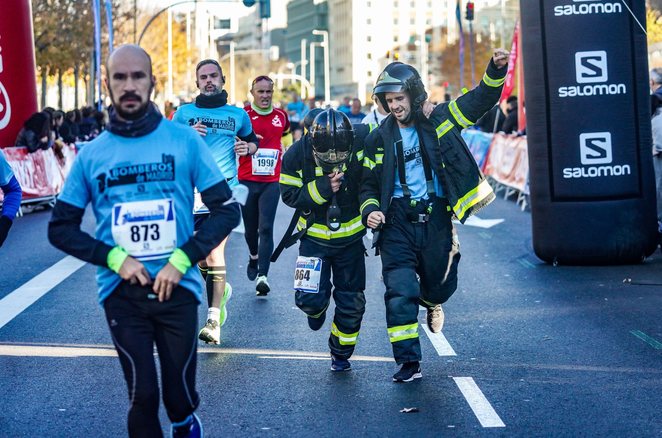 Las mejores fotos de la Carrera Bomberos de Madrid 2021 (GALERÍA 9)