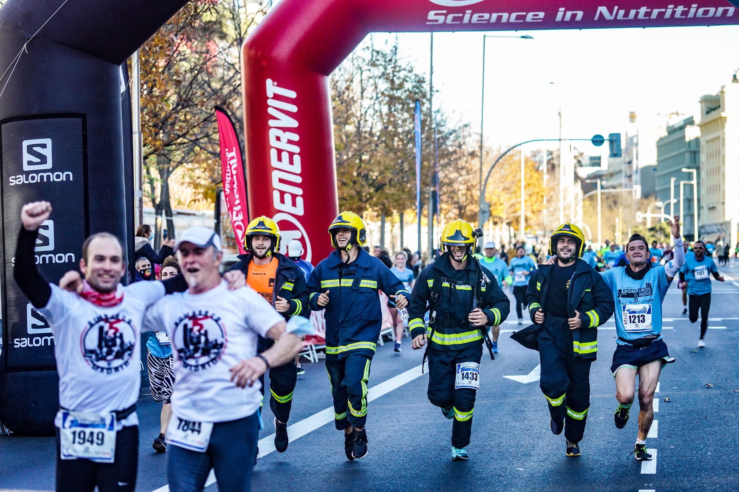 Las mejores fotos de la Carrera Bomberos de Madrid 2021 (GALERÍA 9)