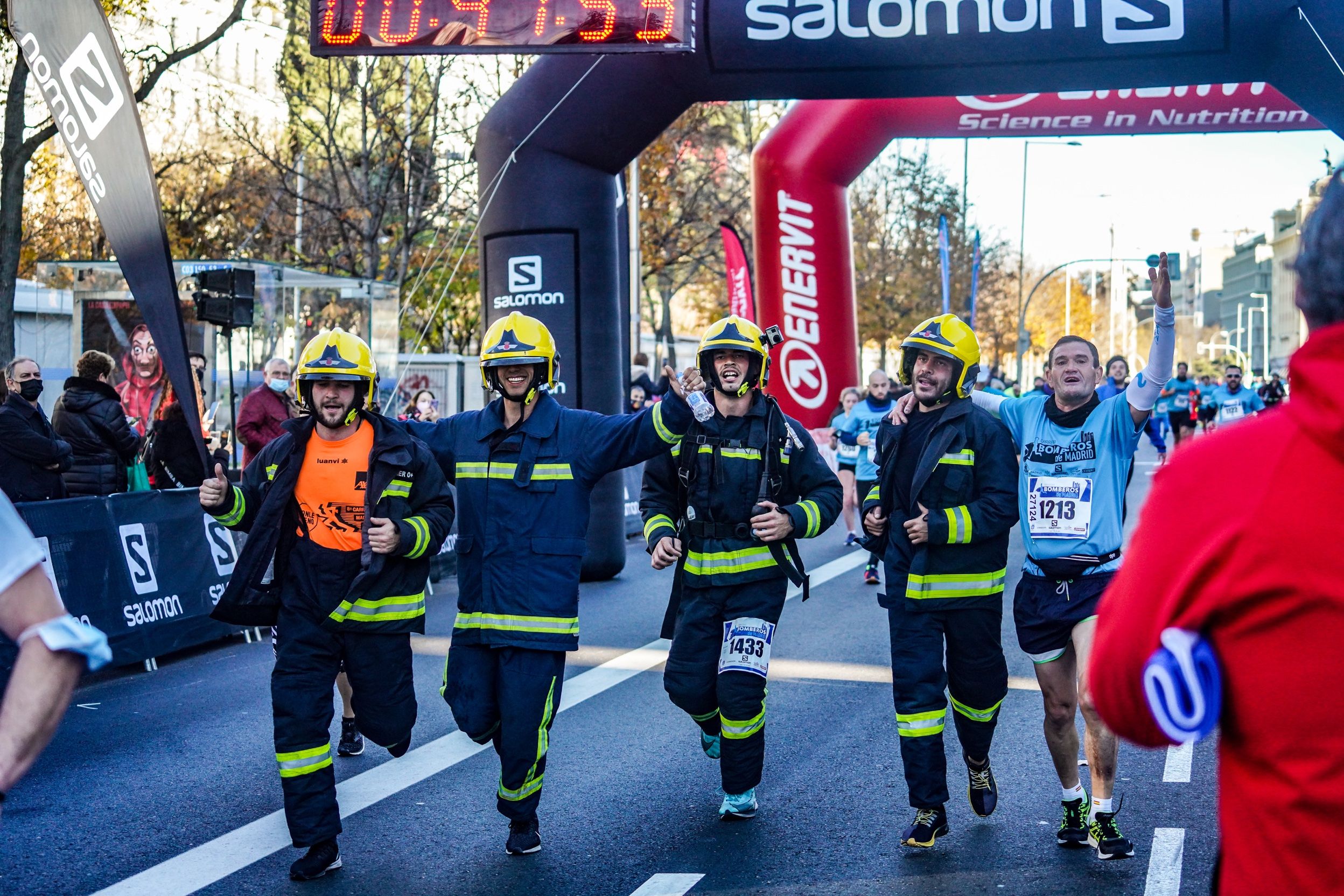 Las mejores fotos de la Carrera Bomberos de Madrid 2021 (GALERÍA 9)