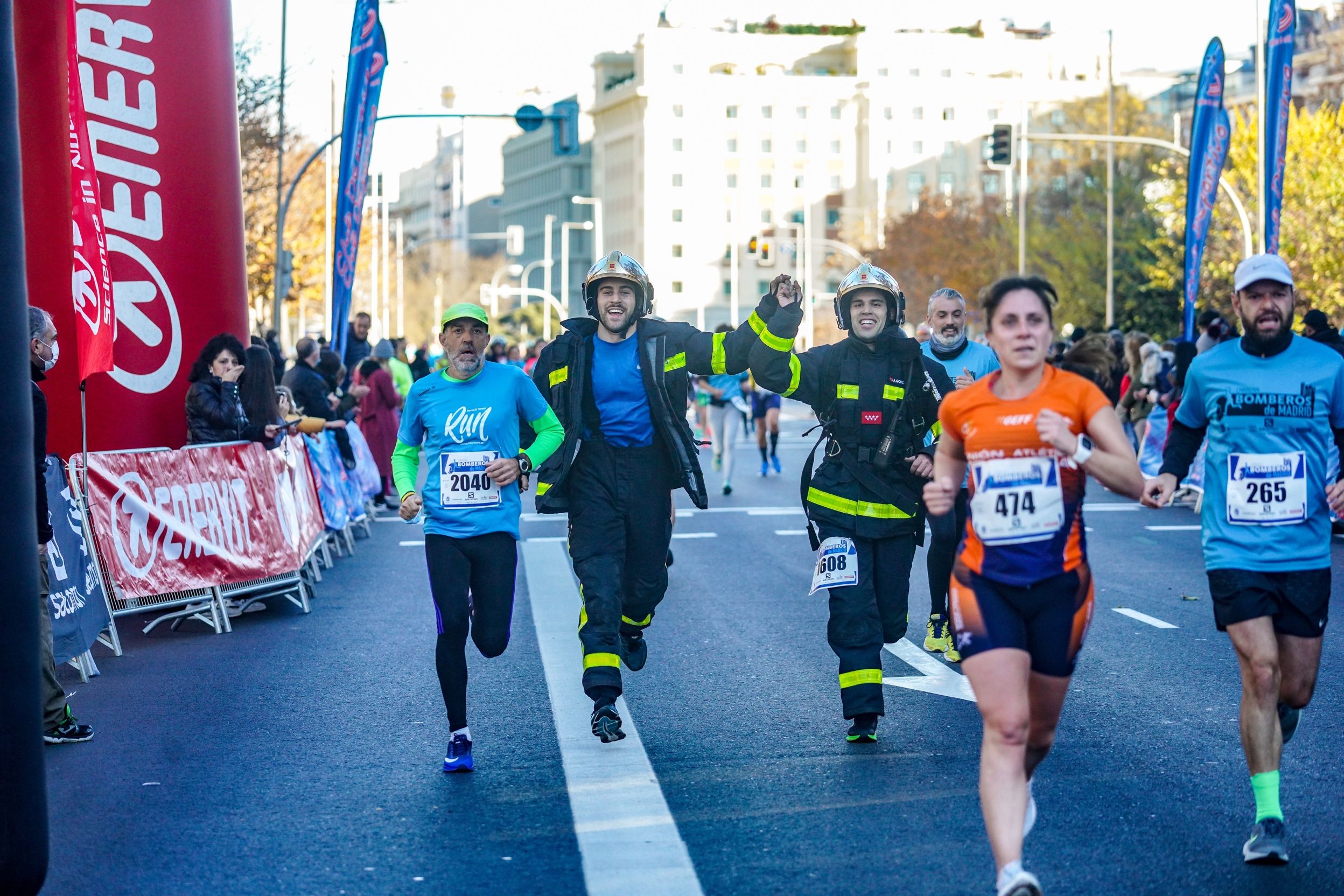 Las mejores fotos de la Carrera Bomberos de Madrid 2021 (GALERÍA 10)