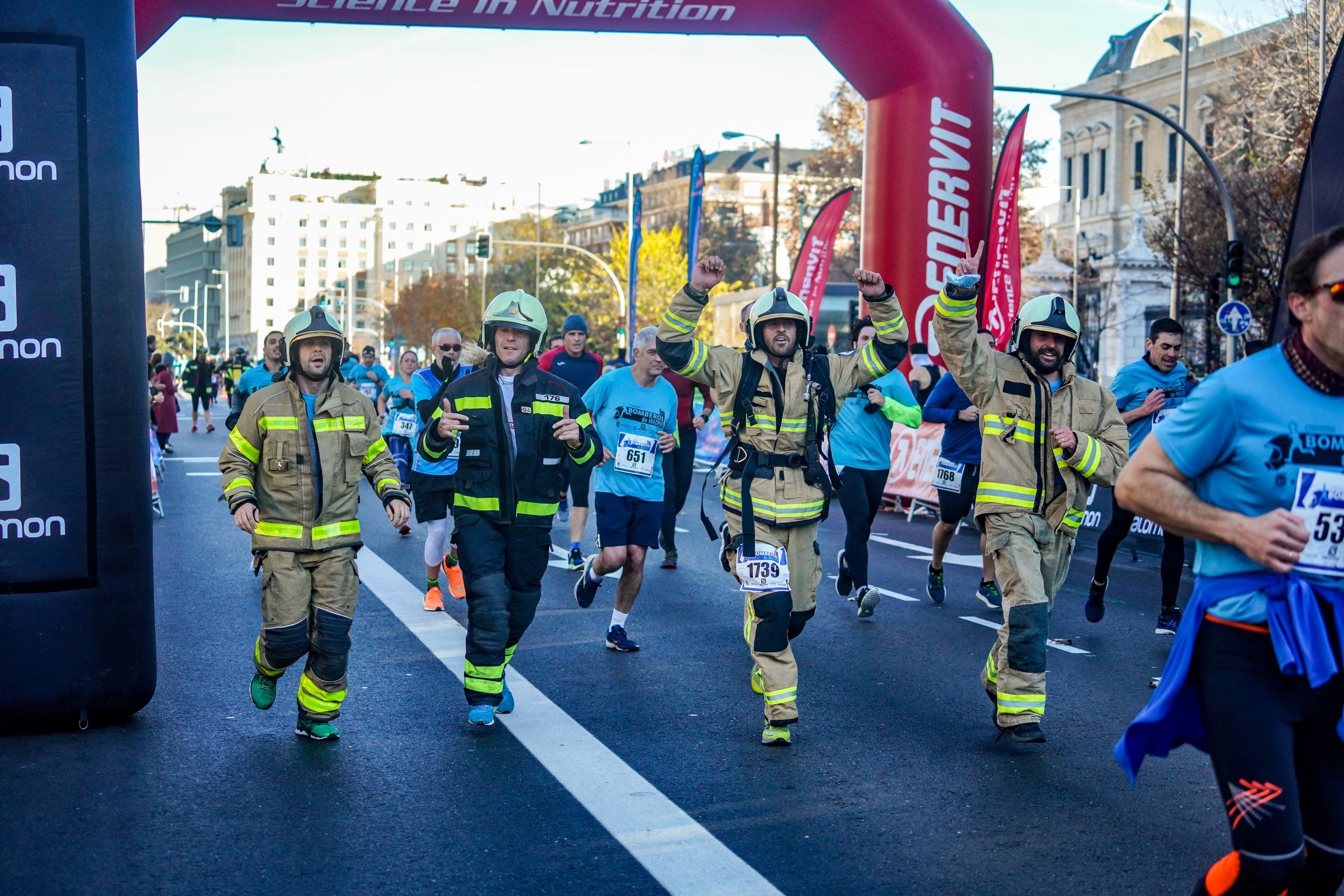 Las mejores fotos de la Carrera Bomberos de Madrid 2021 (GALERÍA 10)