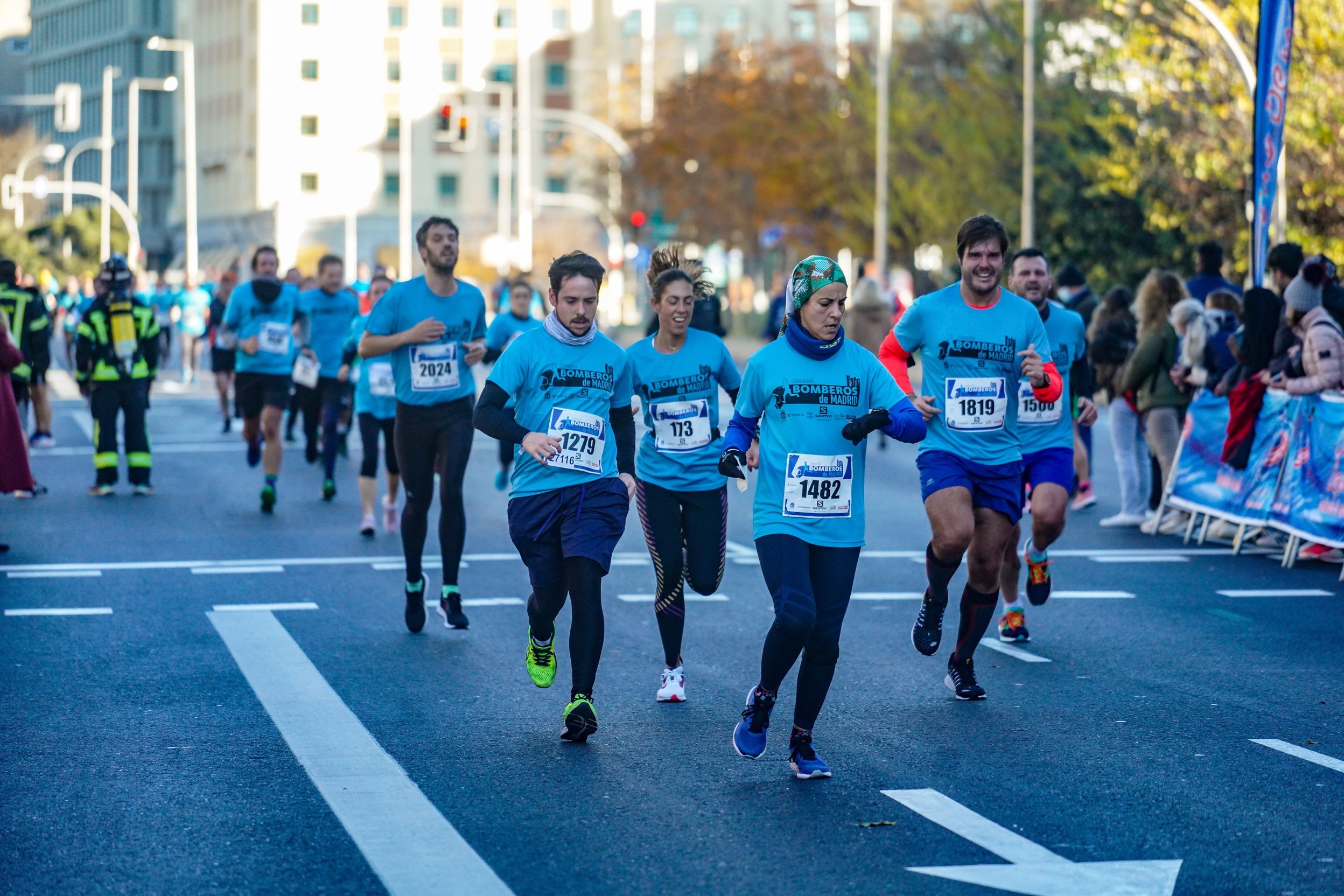 Las mejores fotos de la Carrera Bomberos de Madrid 2021 (GALERÍA 10)