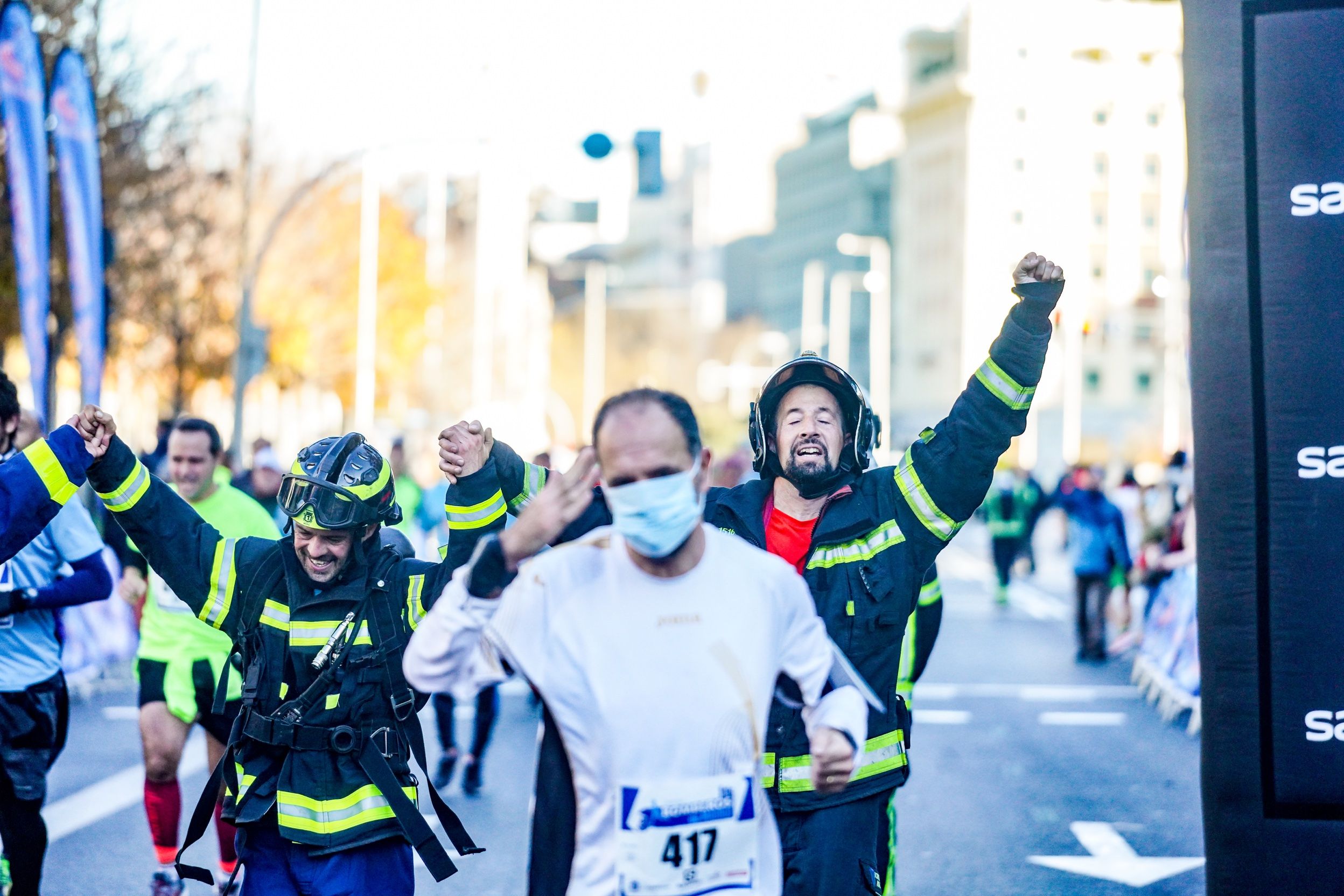 Las mejores fotos de la Carrera Bomberos de Madrid 2021 (GALERÍA 10)