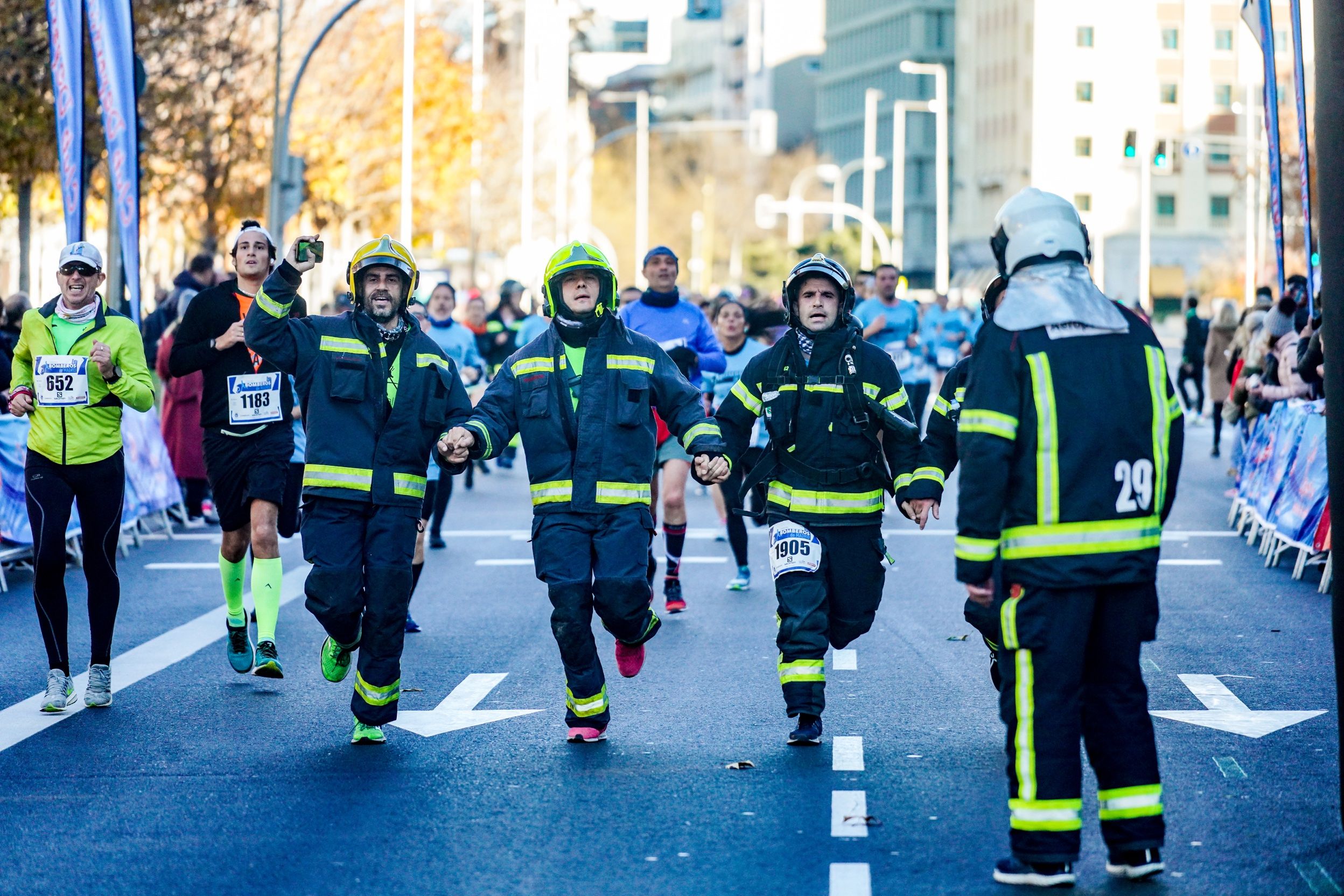 Las mejores fotos de la Carrera Bomberos de Madrid 2021 (GALERÍA 10)