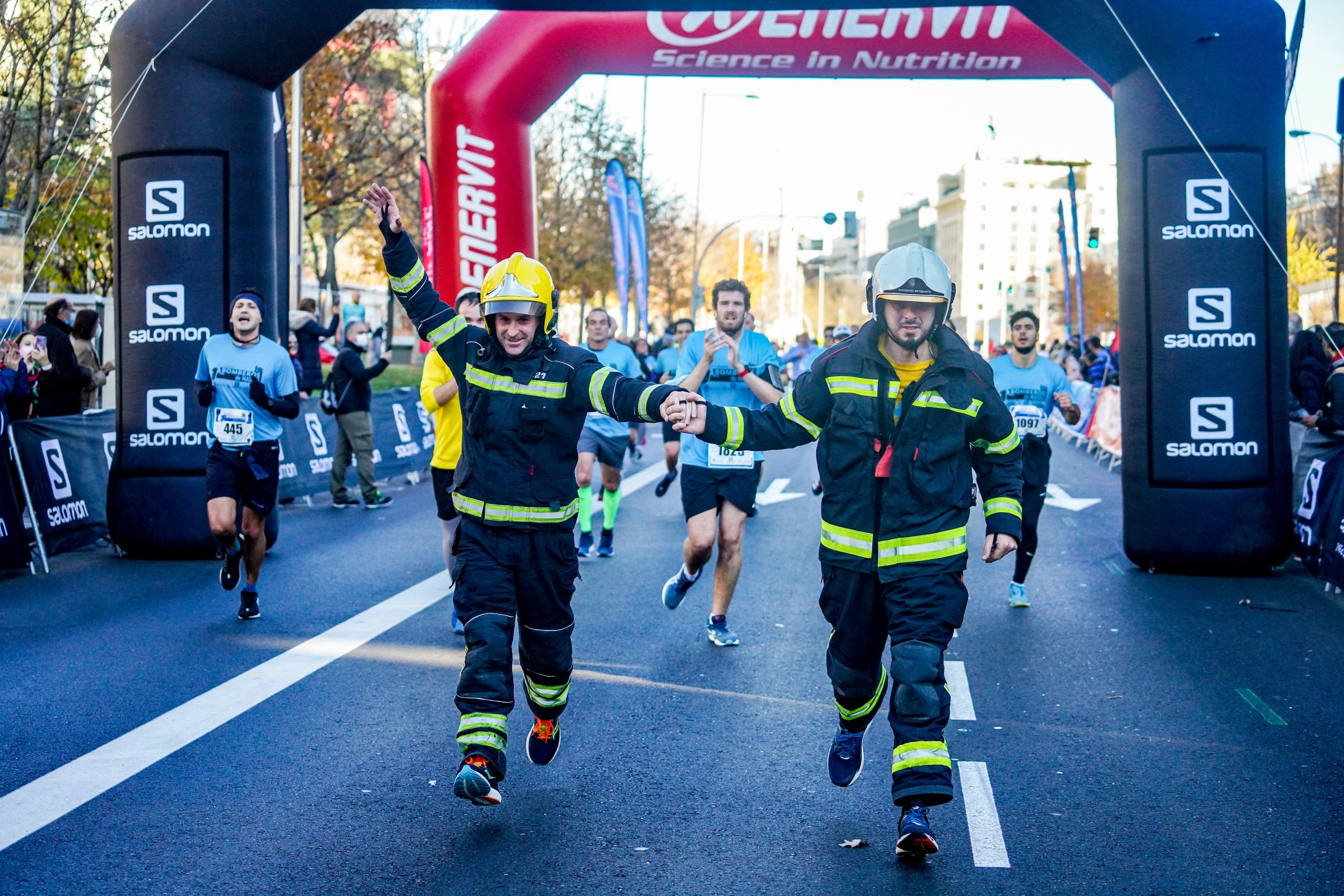 Las mejores fotos de la Carrera Bomberos de Madrid 2021 (GALERÍA 10)