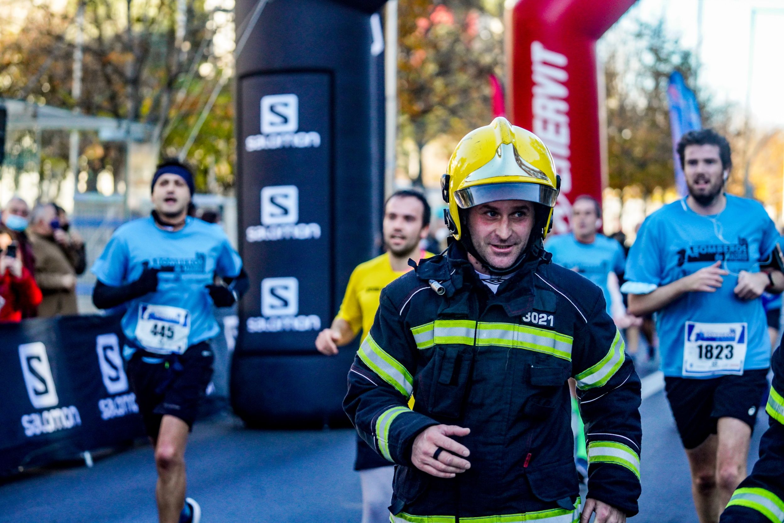 Las mejores fotos de la Carrera Bomberos de Madrid 2021 (GALERÍA 10)