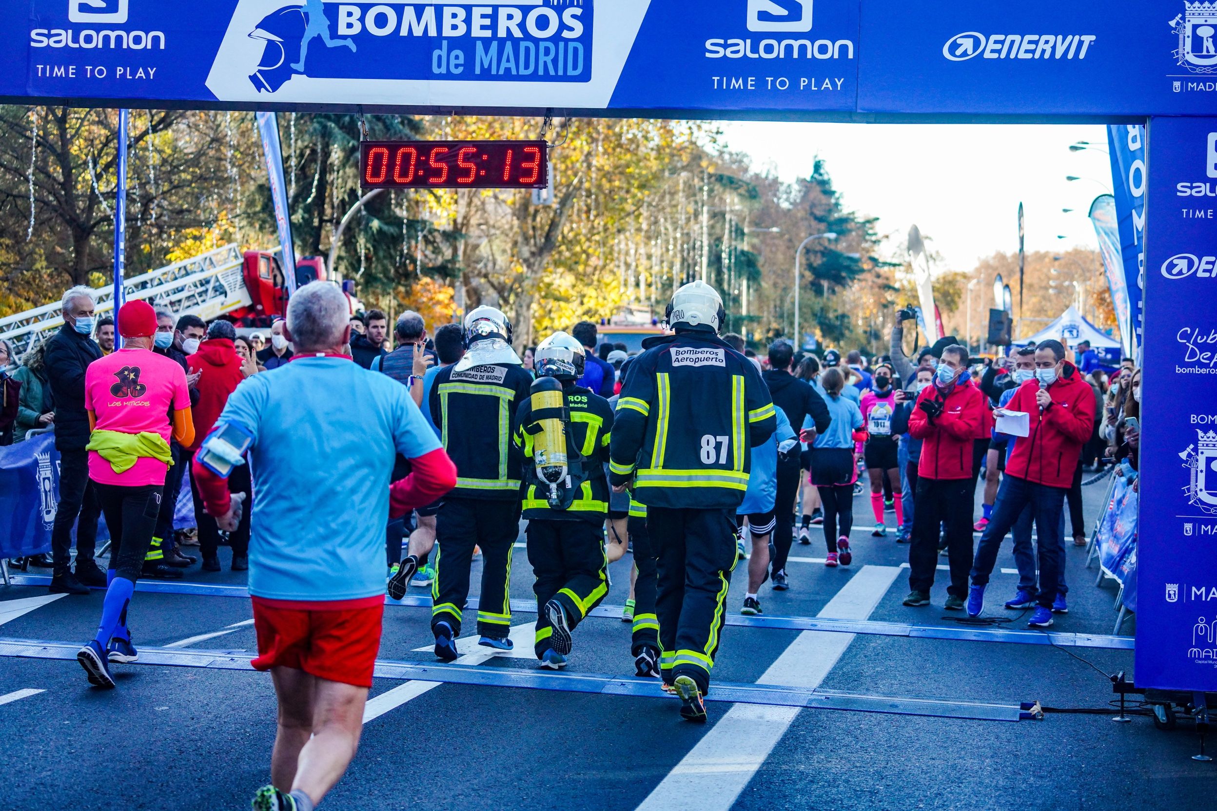 Las mejores fotos de la Carrera Bomberos de Madrid 2021 (GALERÍA 11)