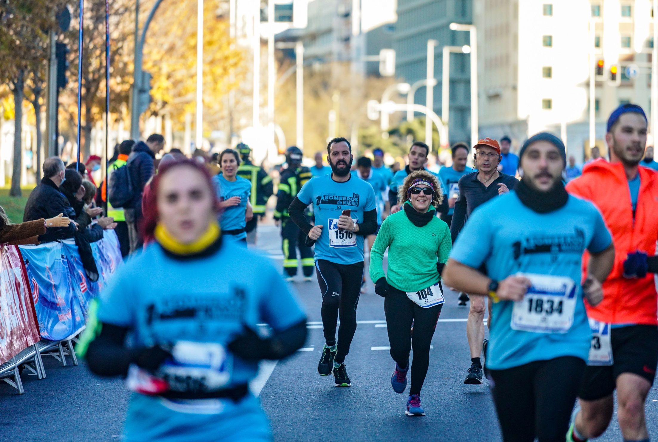 Las mejores fotos de la Carrera Bomberos de Madrid 2021 (GALERÍA 11)