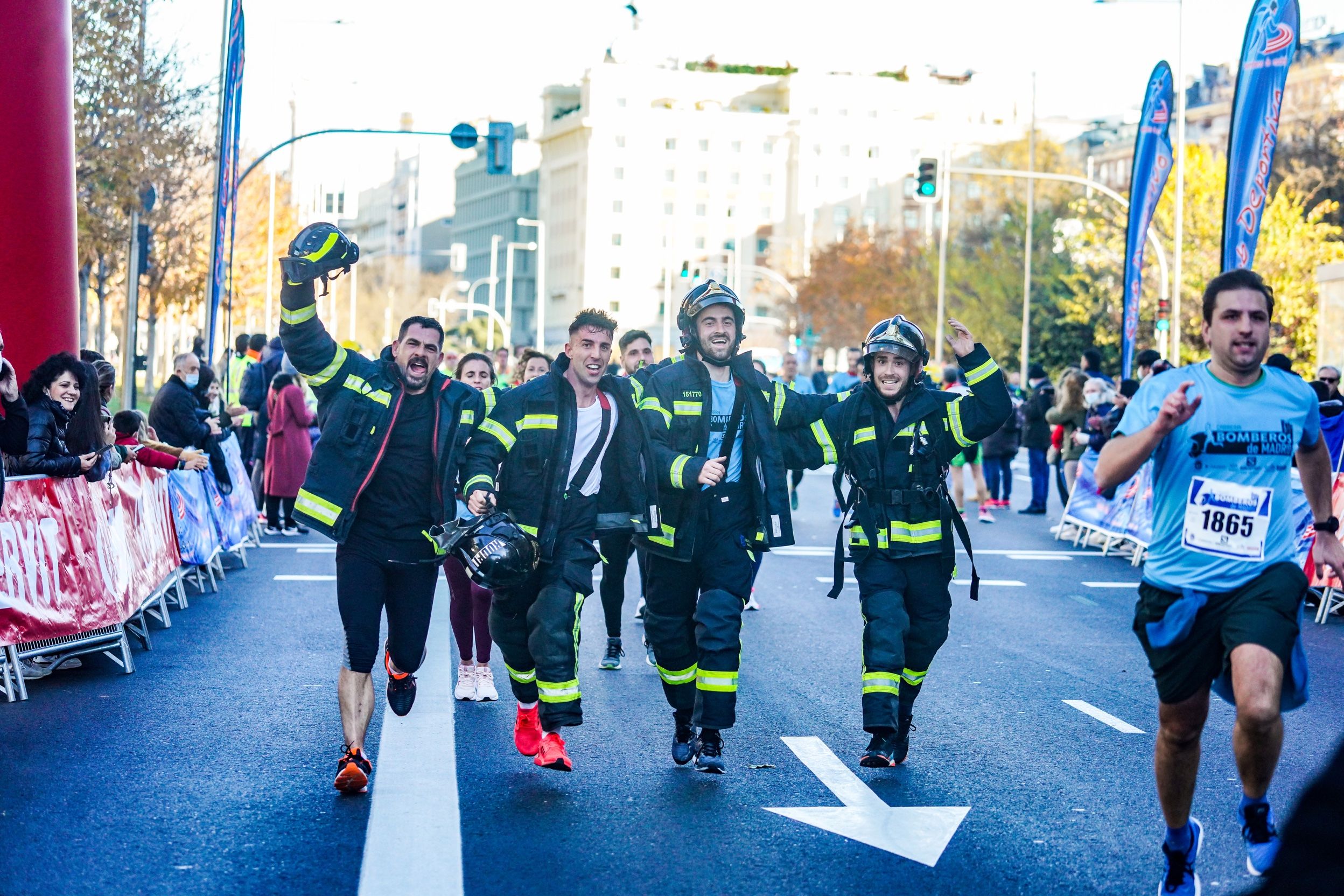 Las mejores fotos de la Carrera Bomberos de Madrid 2021 (GALERÍA 11)