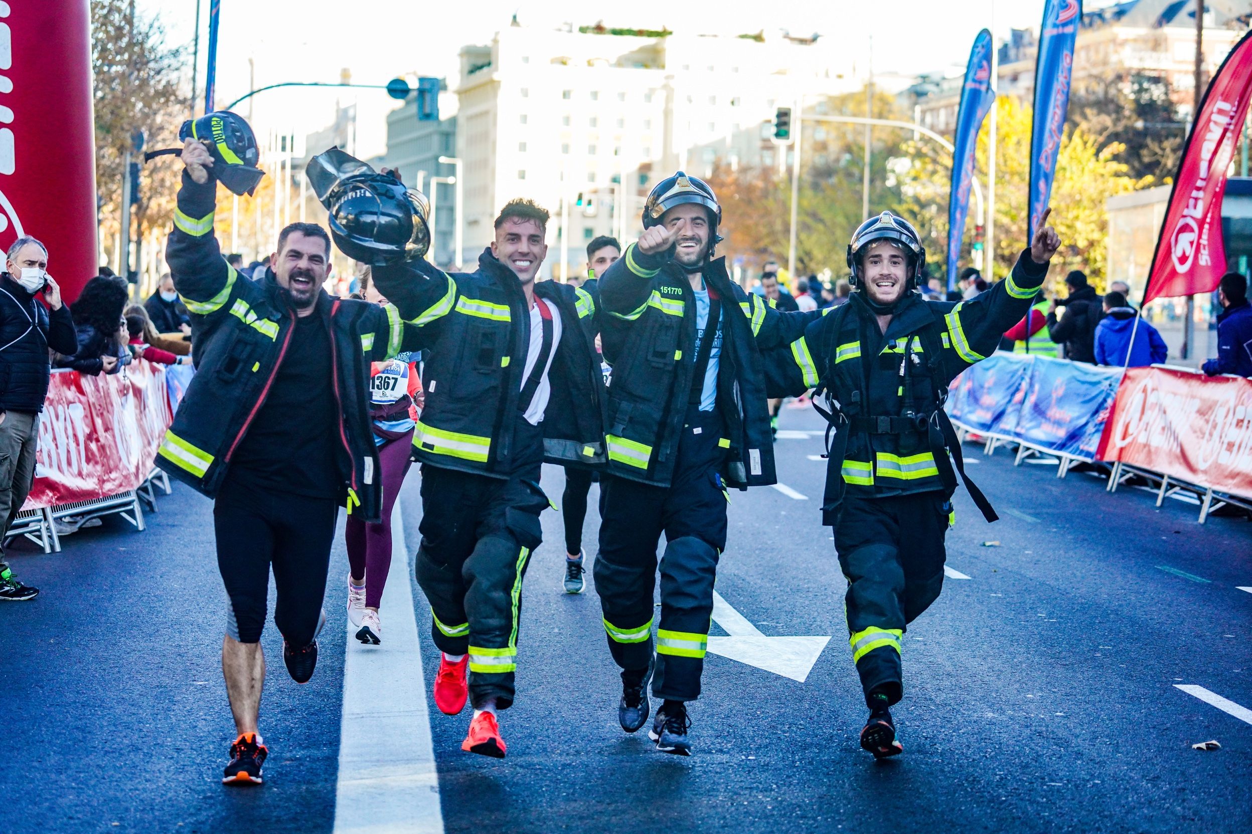 Las mejores fotos de la Carrera Bomberos de Madrid 2021 (GALERÍA 11)
