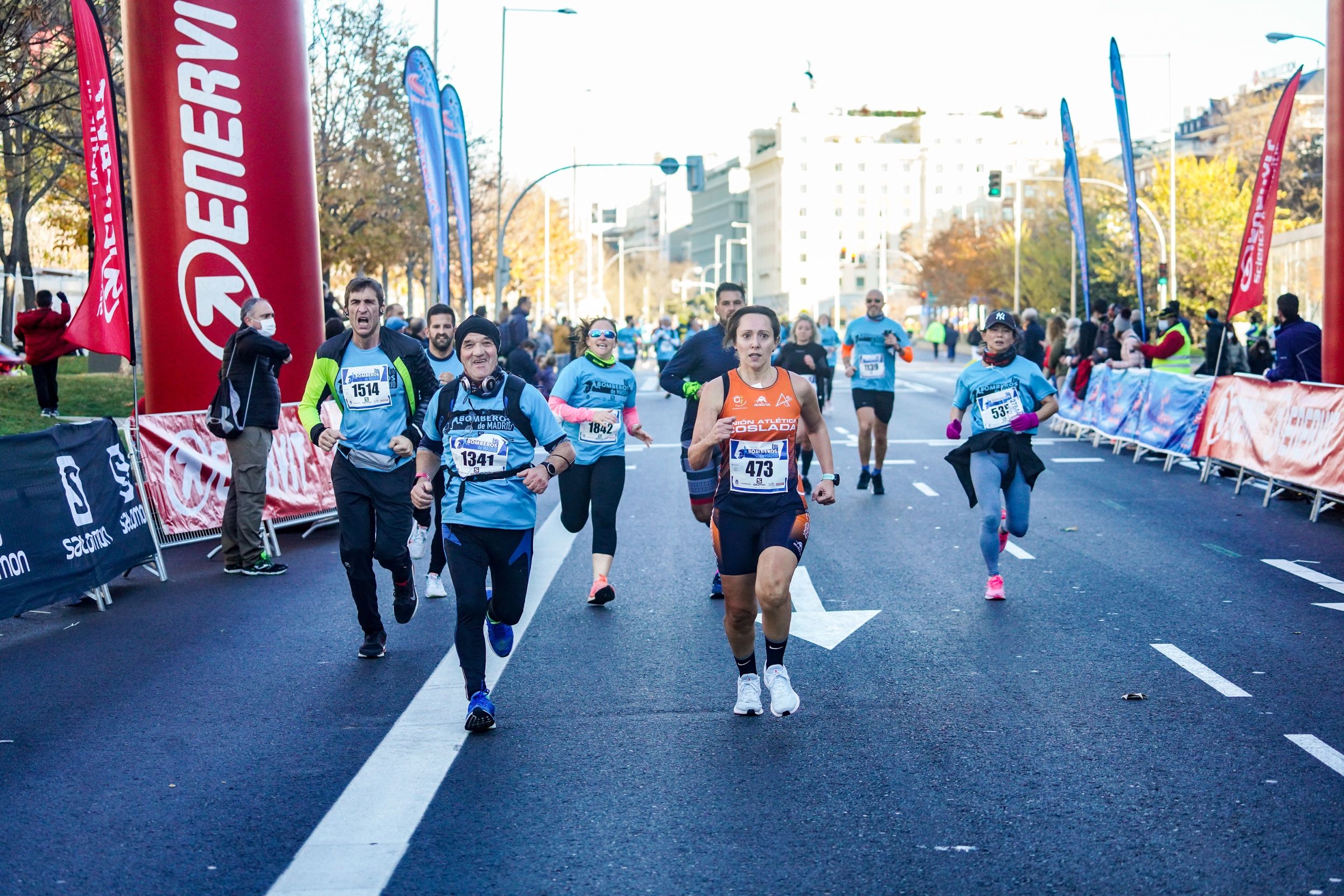 Las mejores fotos de la Carrera Bomberos de Madrid 2021 (GALERÍA 12)