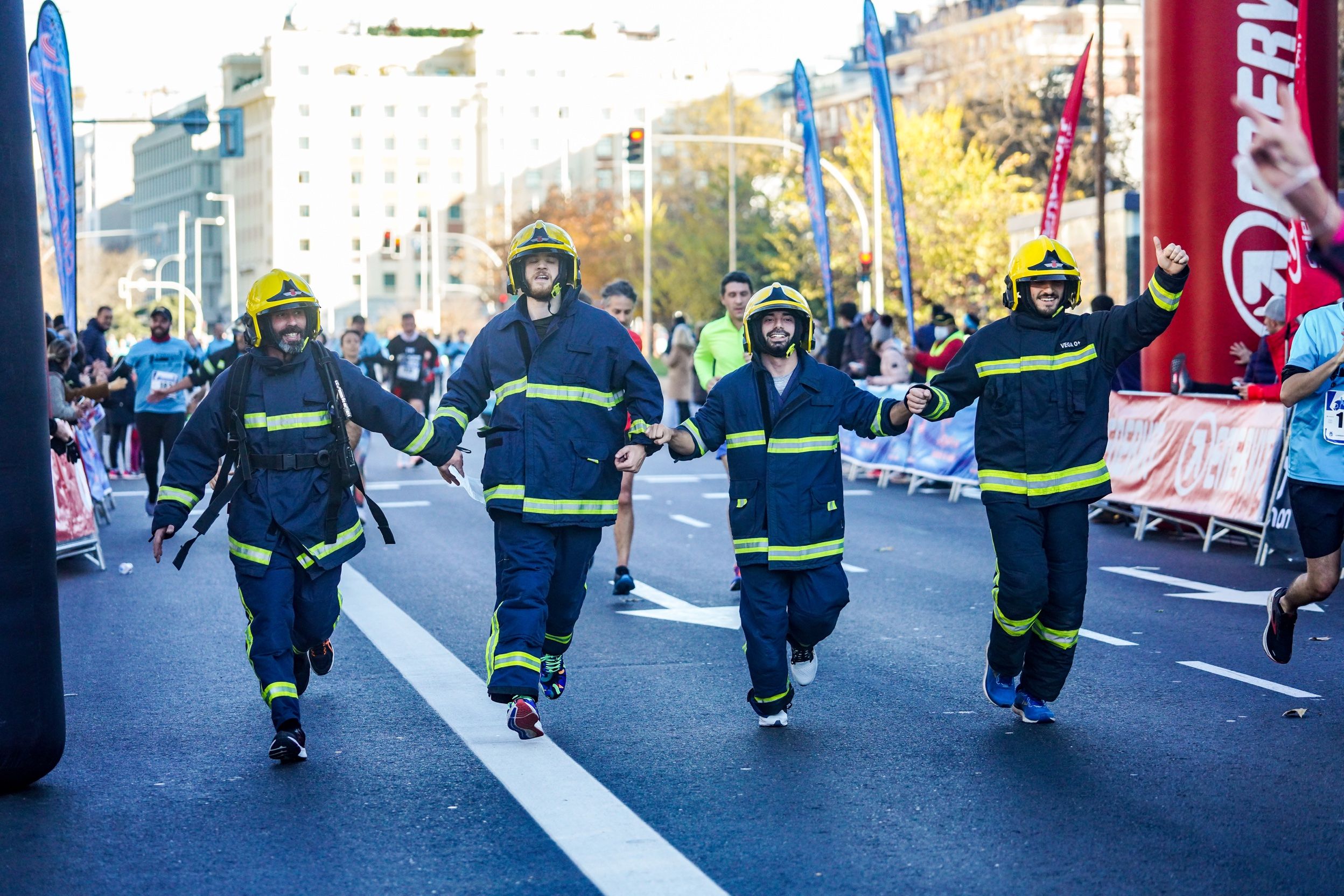Las mejores fotos de la Carrera Bomberos de Madrid 2021 (GALERÍA 12)