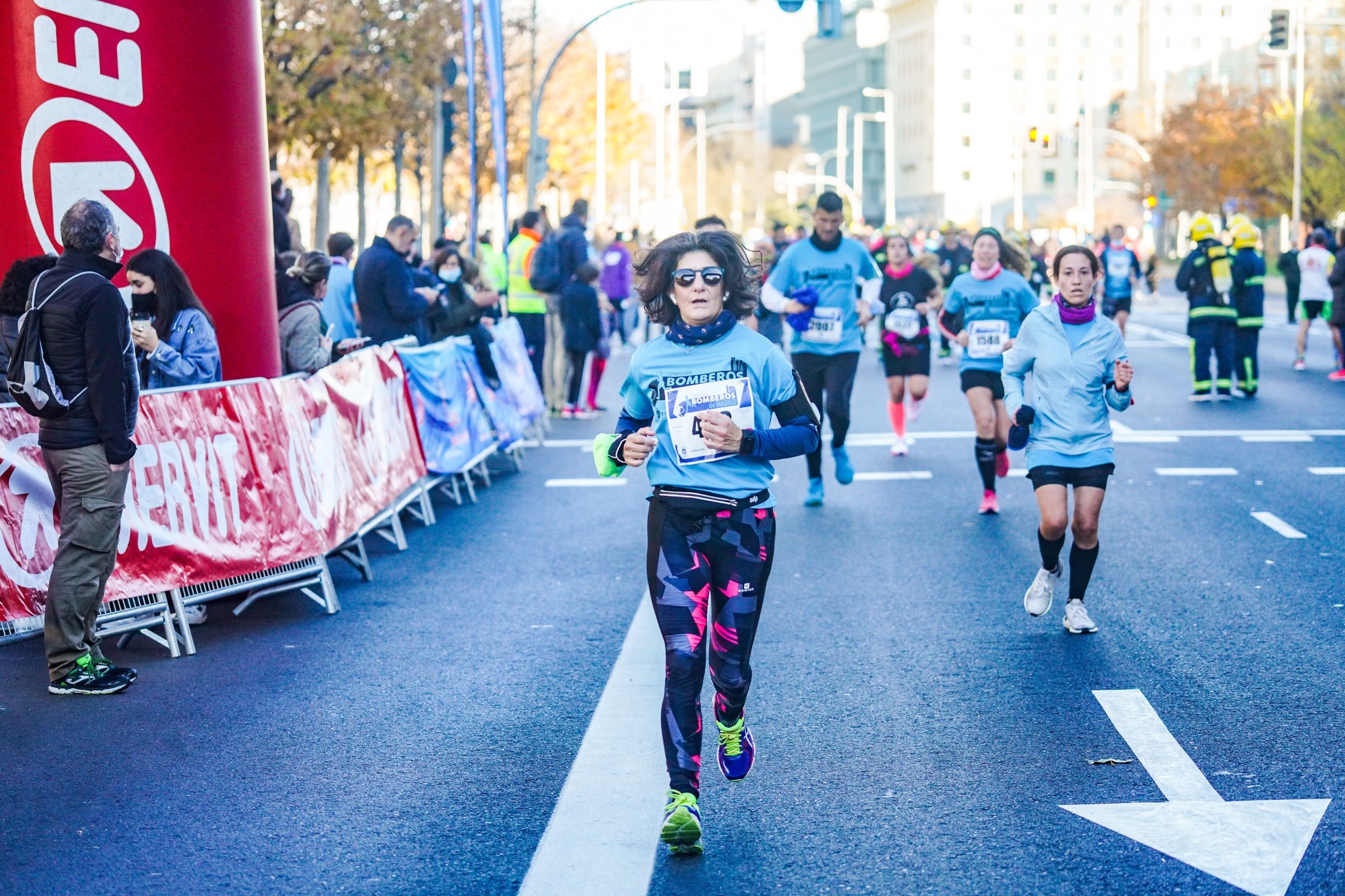 Las mejores fotos de la Carrera Bomberos de Madrid 2021 (GALERÍA 12)